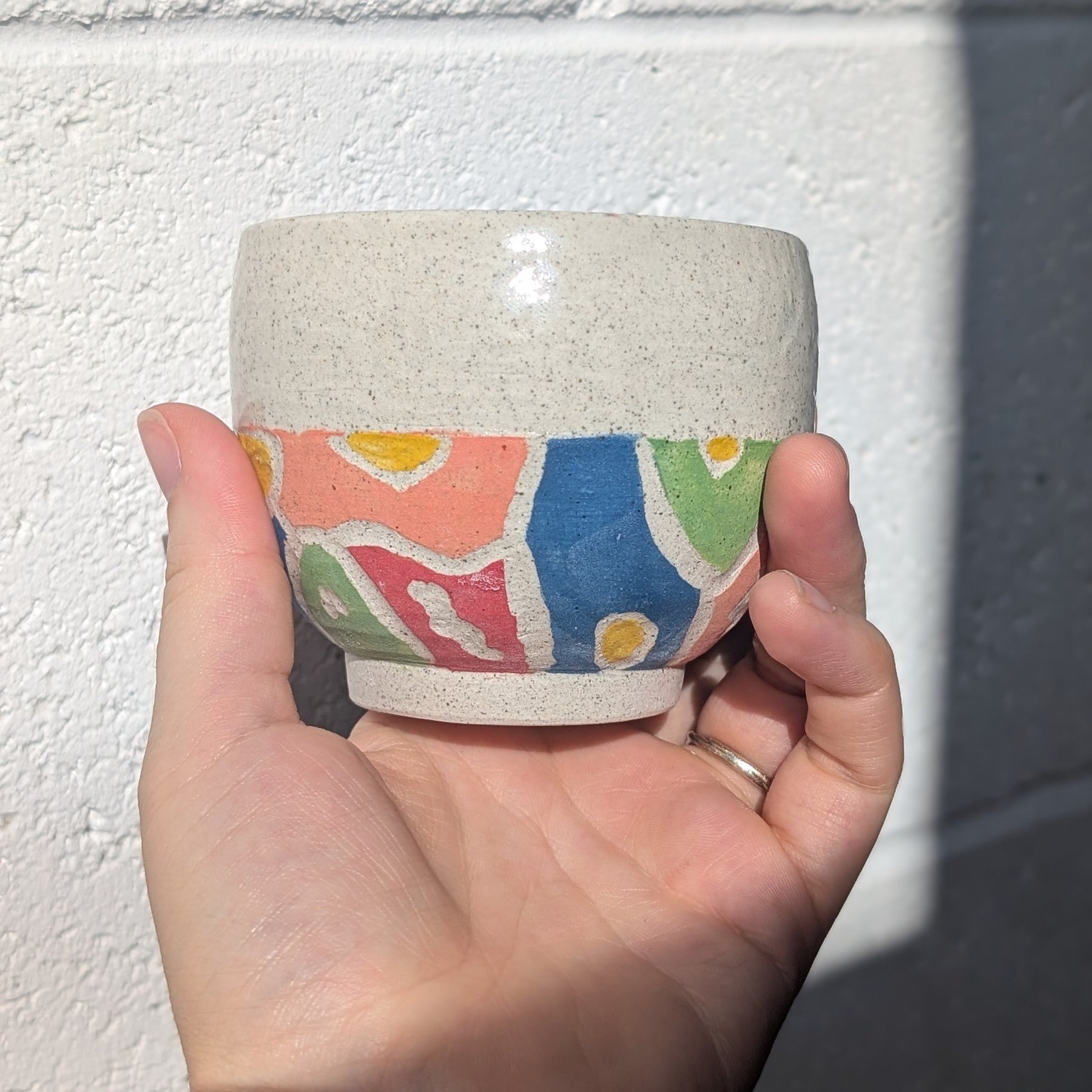 Ceramic Handpainted Cup