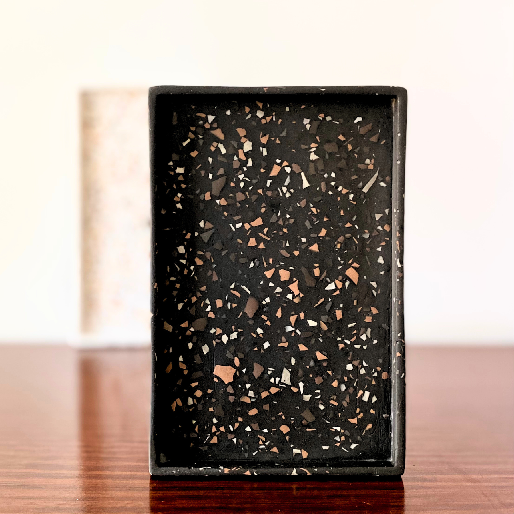 Rectangle tray | Small and Medium | Terrazzo decor collection