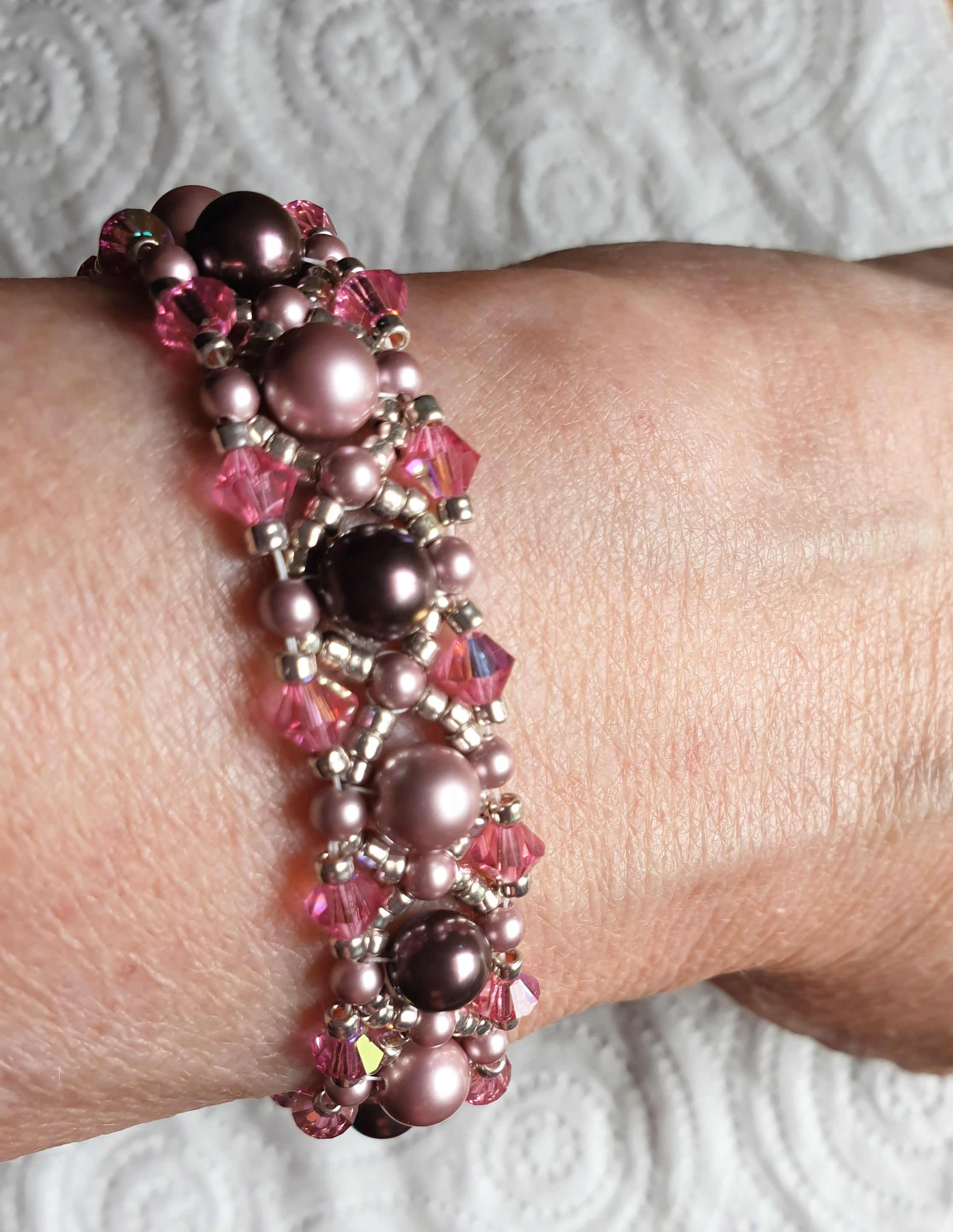 Swarovski Pearl and Crystal Bracelet