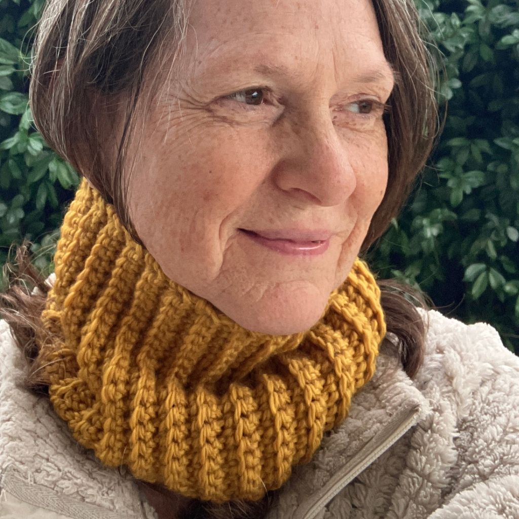 Head Warmer | Neck Buff | Cowl - Warm Aussie Merino Wool - turmeric