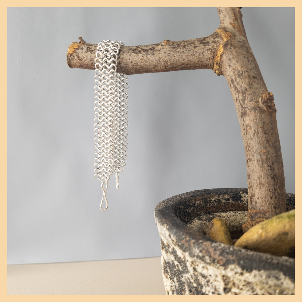 Chainmaille European 4 in 1 Weave Bracelet
