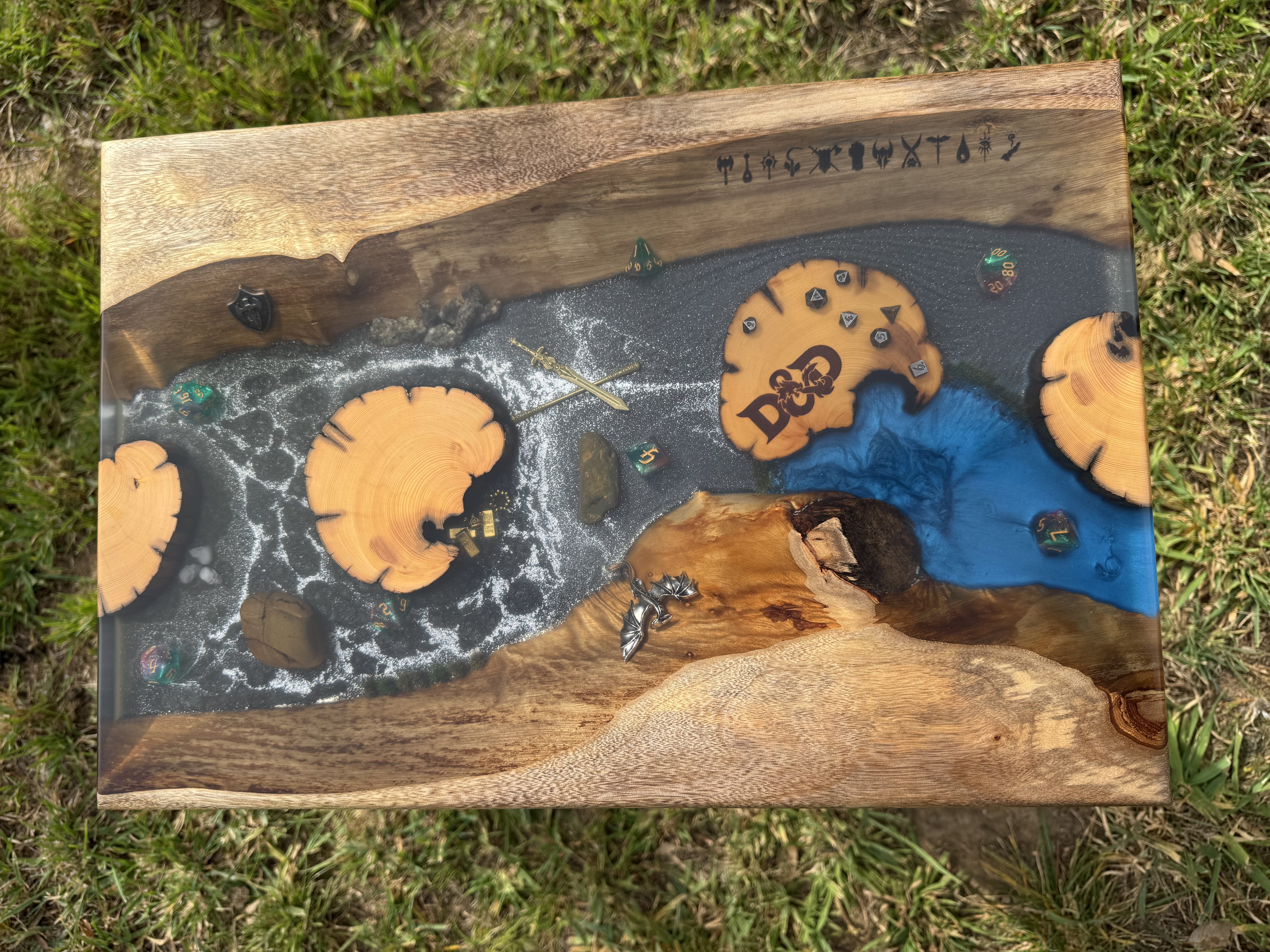 DnD Themed Serving Board