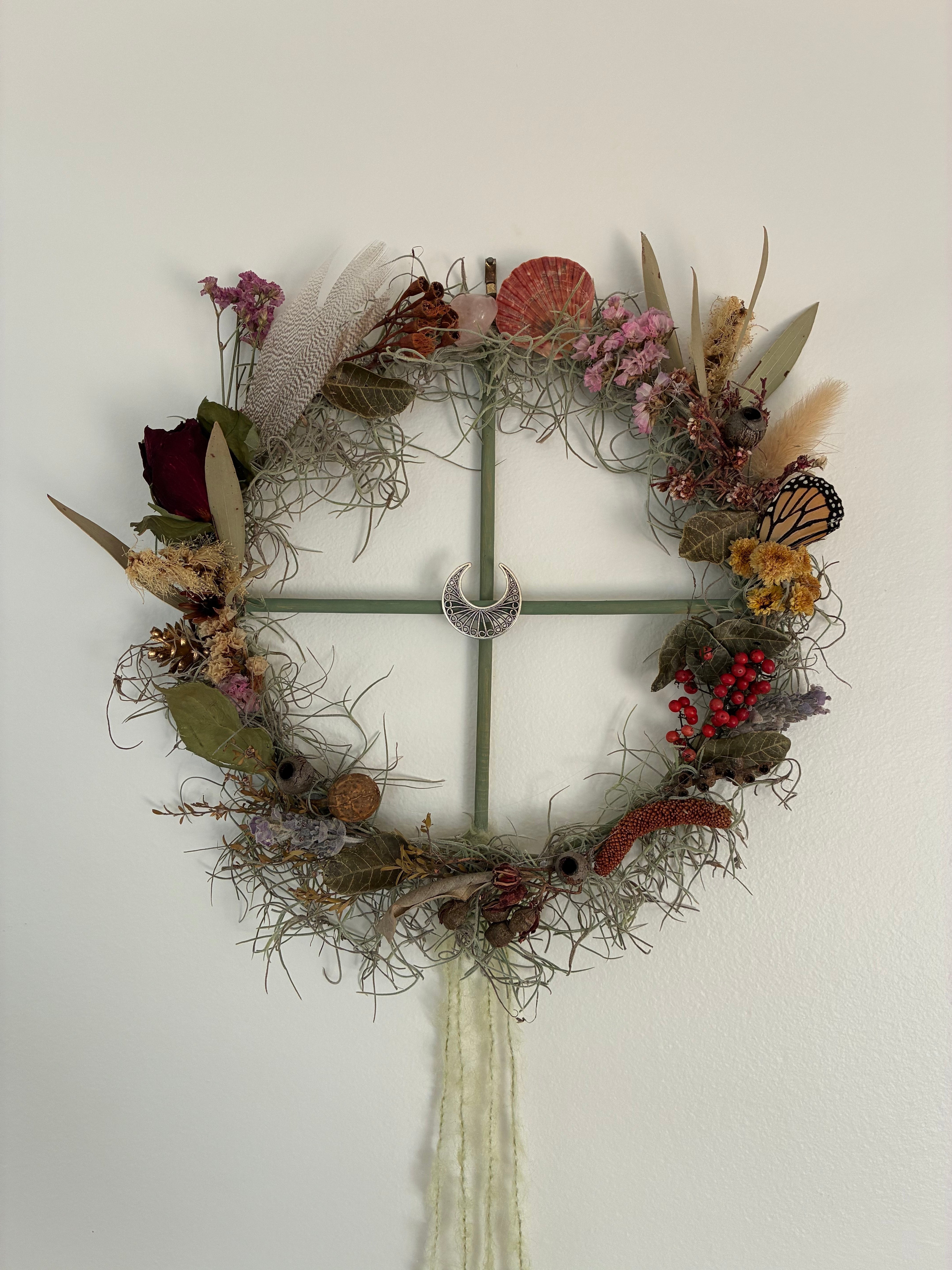 Wreath - "Solar/Earth Cross no. 13"