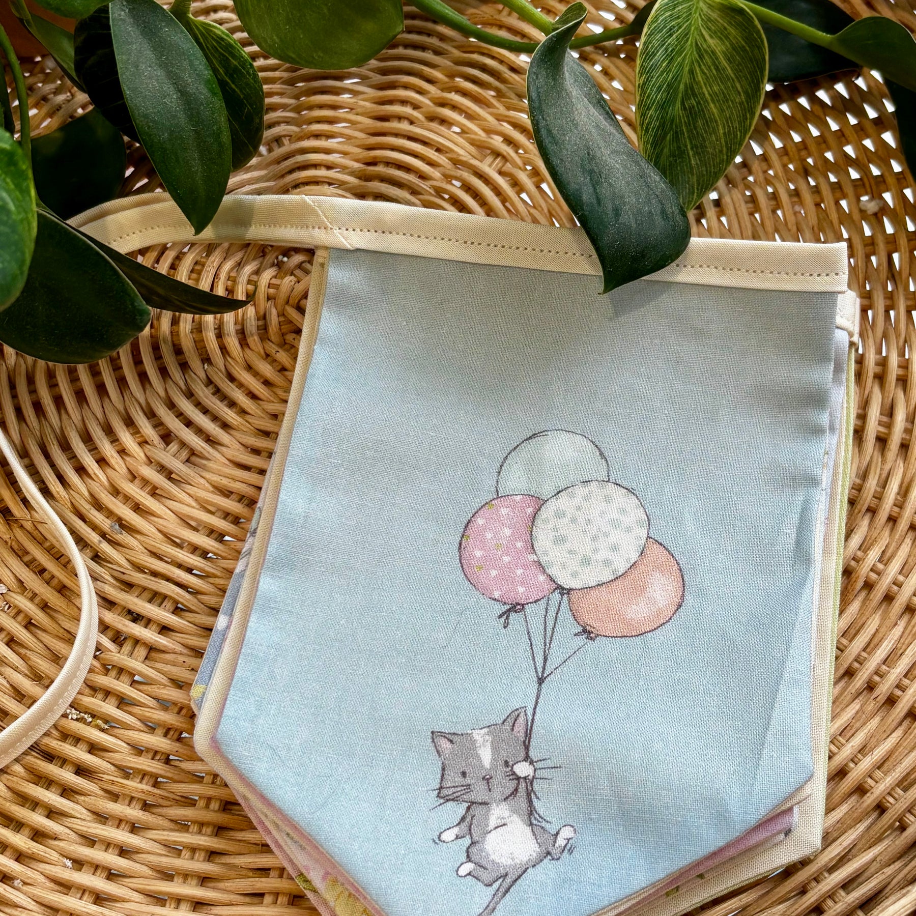 Kitten Dreams – Handmade Nursery Bunting.