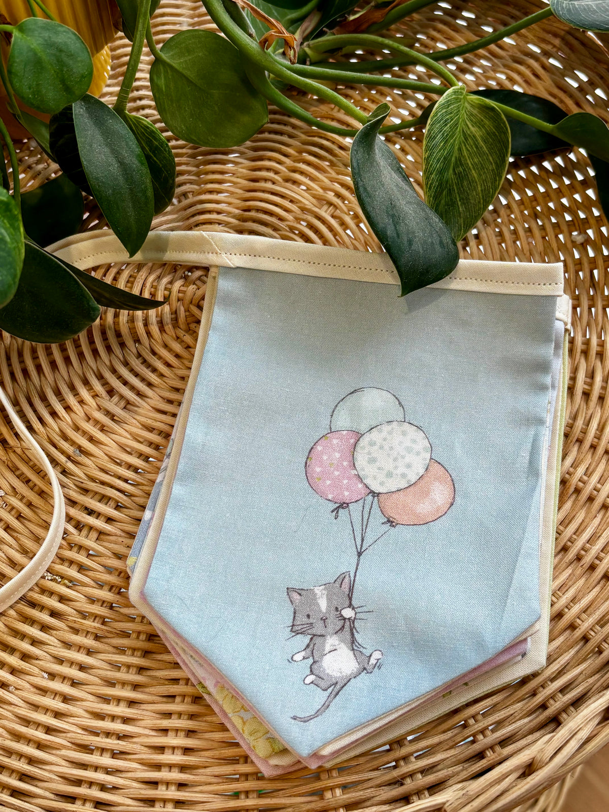 Kitten Dreams – Handmade Nursery Bunting.