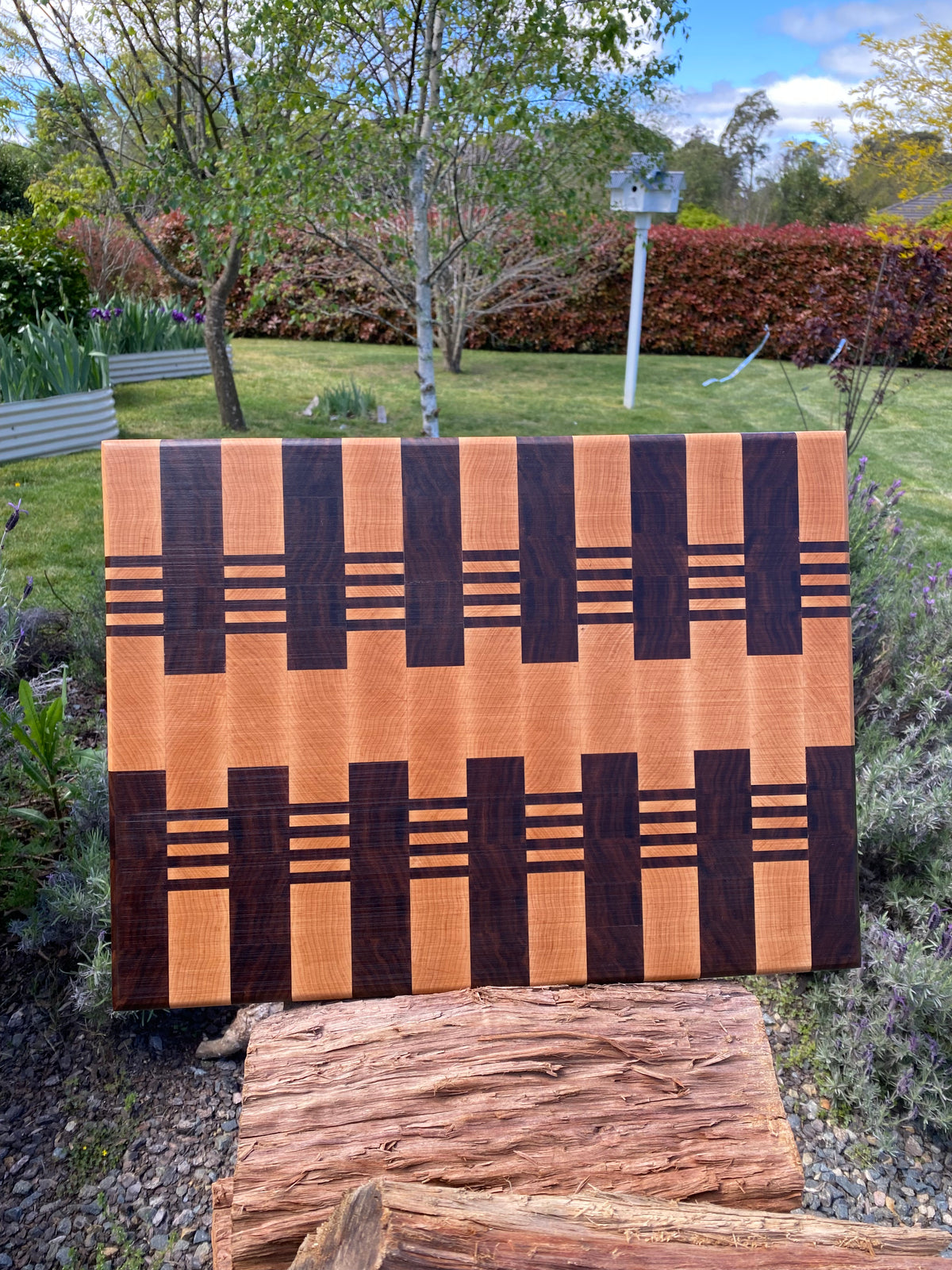 Handmade "Piano Weave" Chopping Board