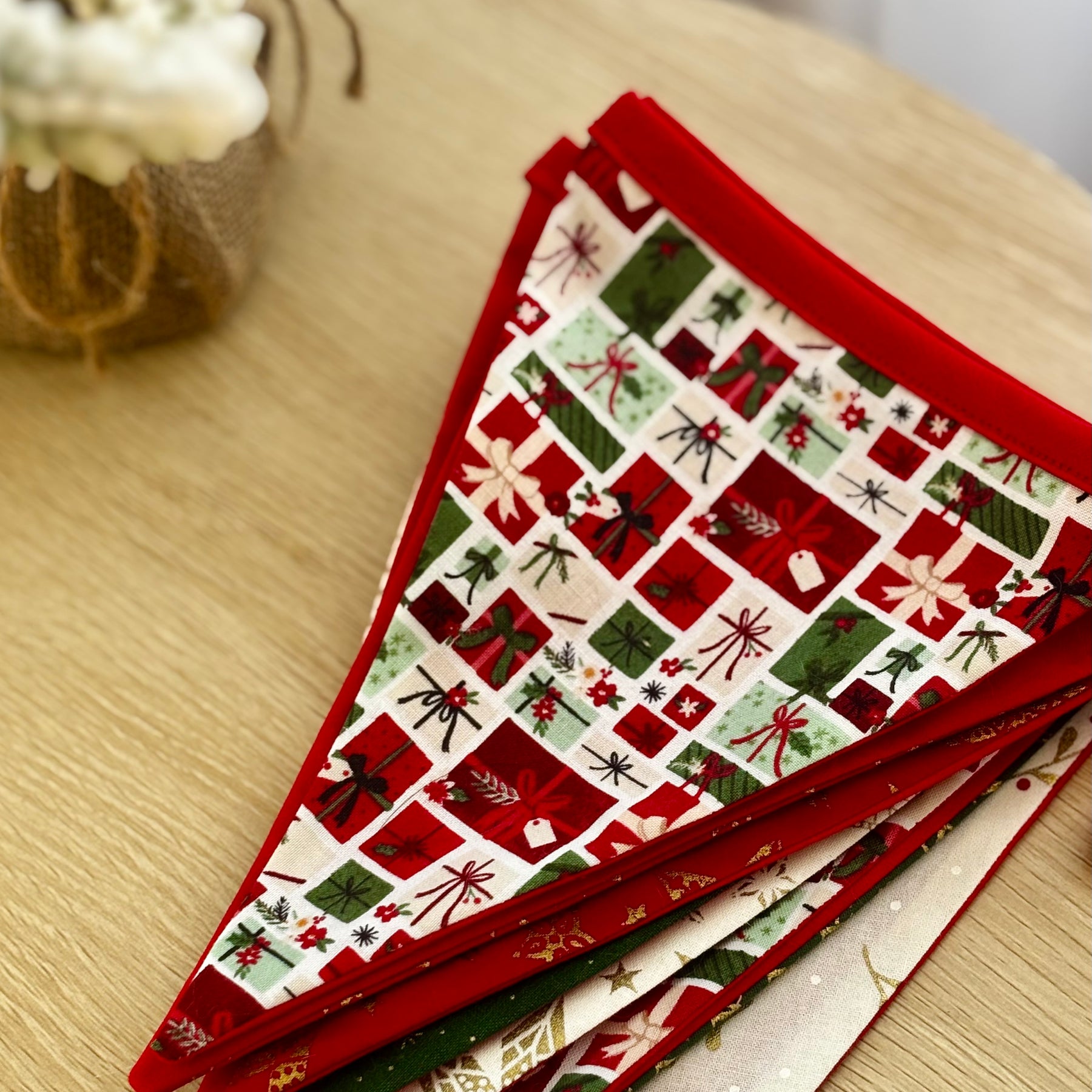 Christmas Bunting Keepsake