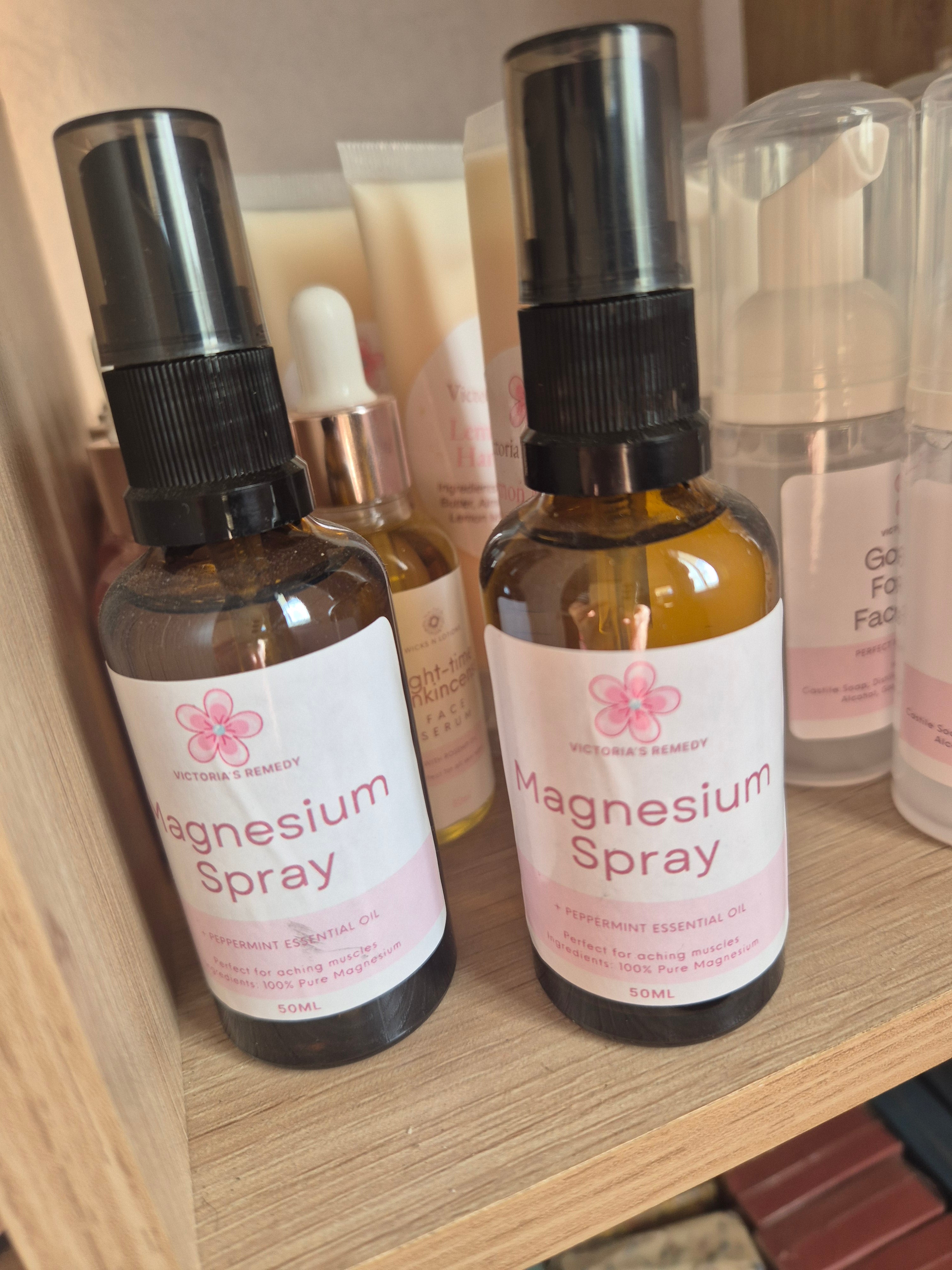 Magnesium Relax & Recover Bundle - Spray, Soap and Bath Flakes