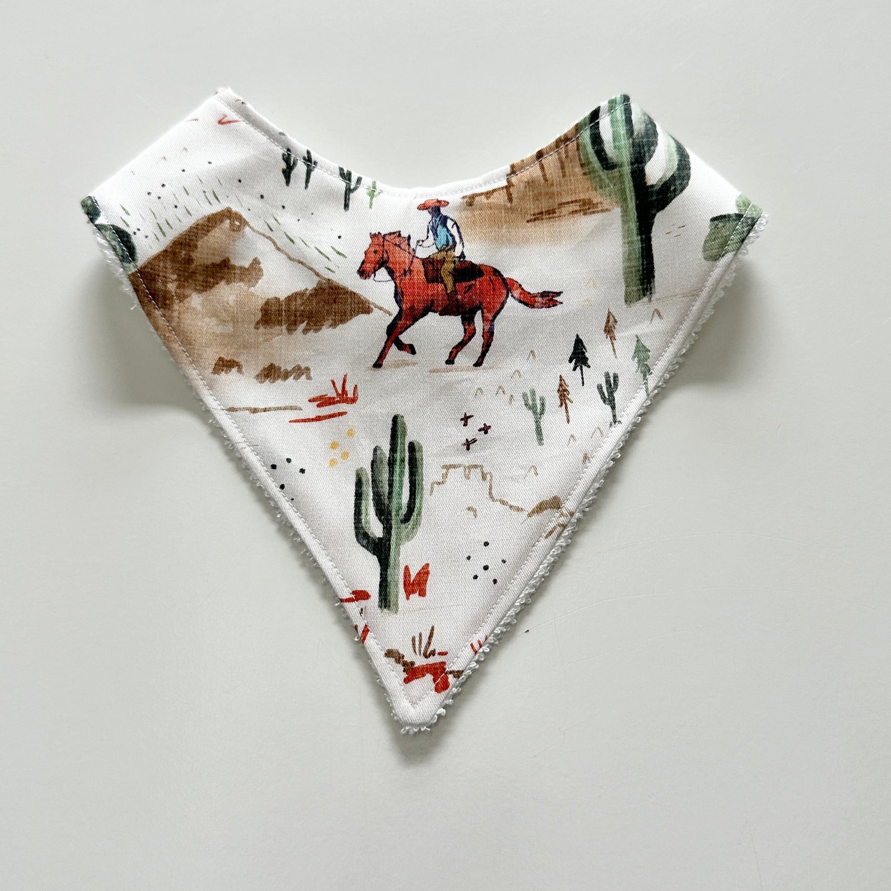 Wild West bandana bib