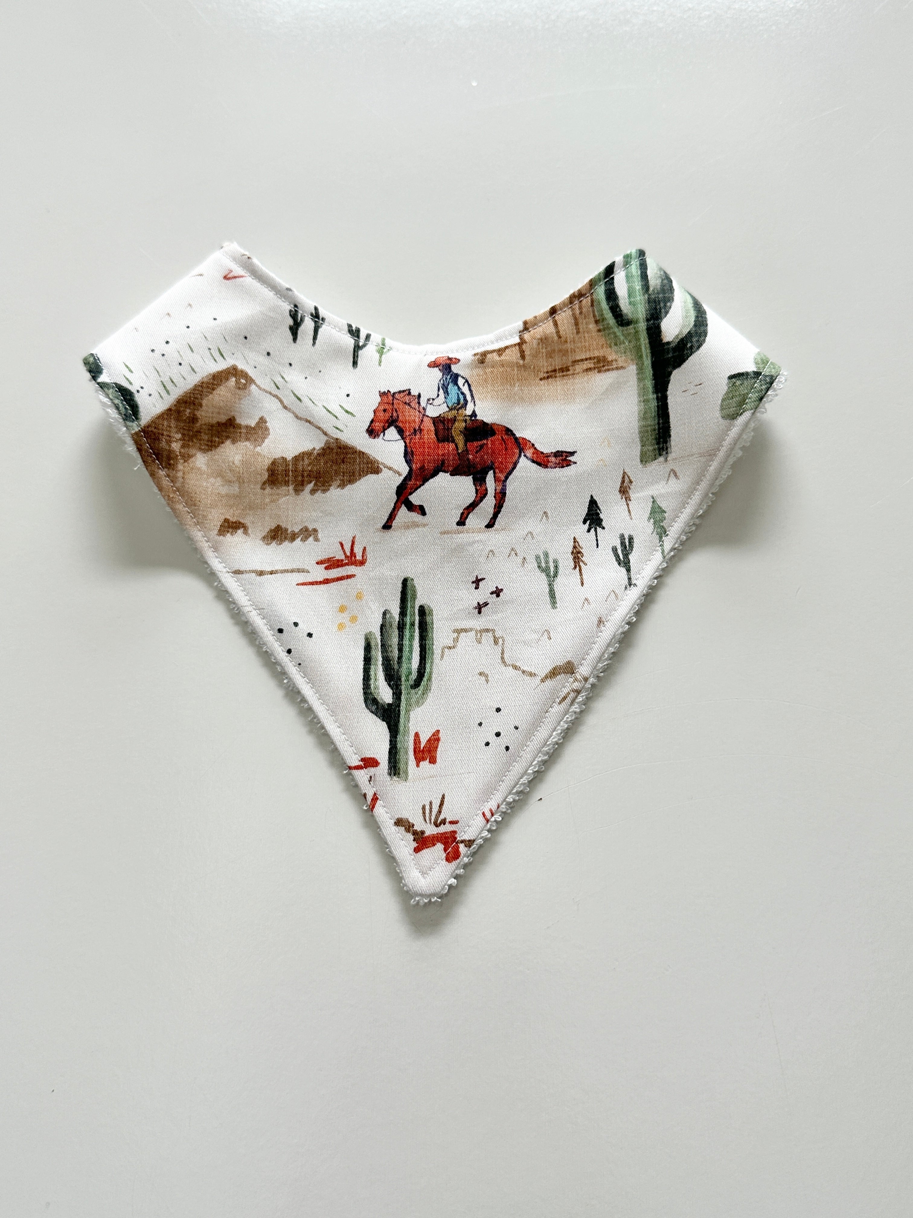 Wild West bandana bib