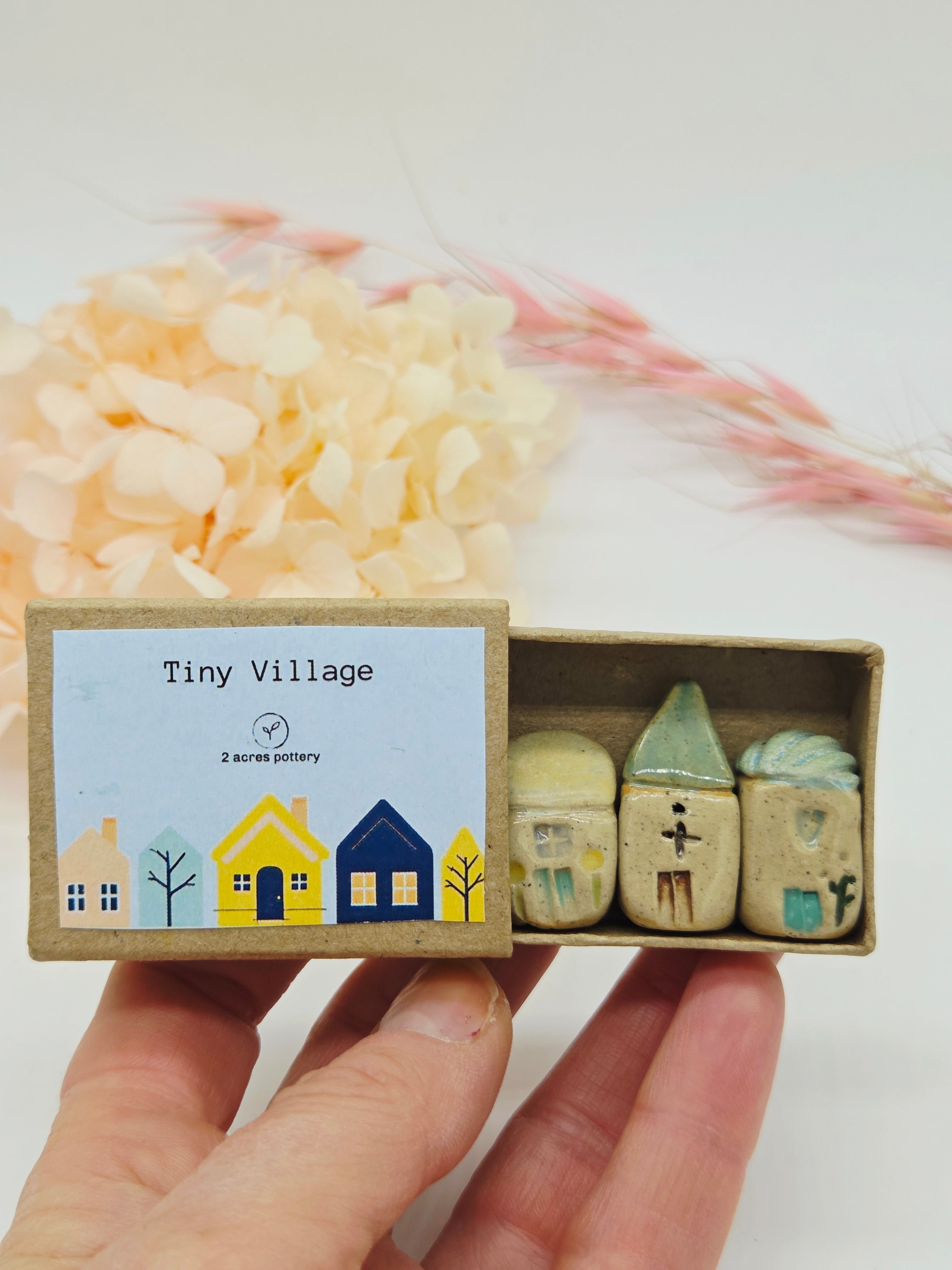 Tiny Ceramic Village -  Bramble Lane