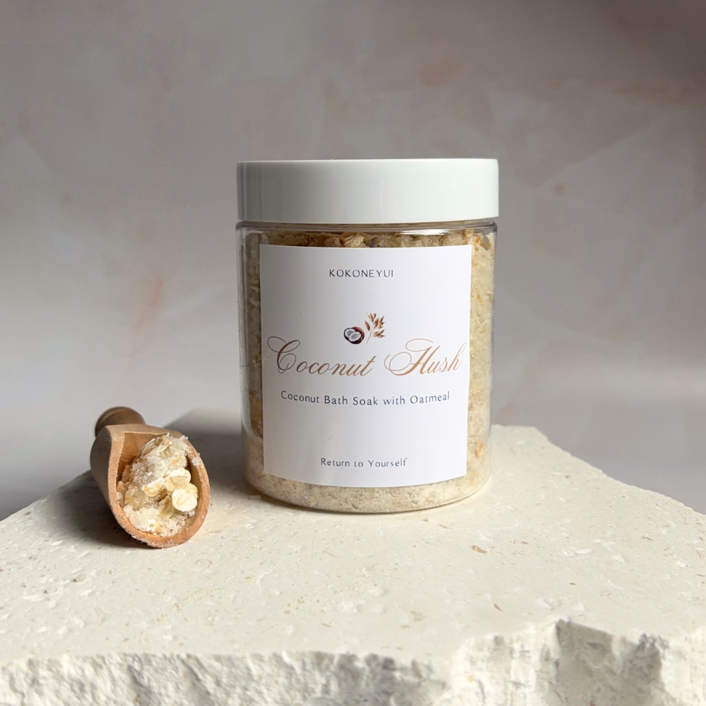 Coconut Hush Bath Soak | Coconut Milk, Oatmeal & Mineral Bath Salts