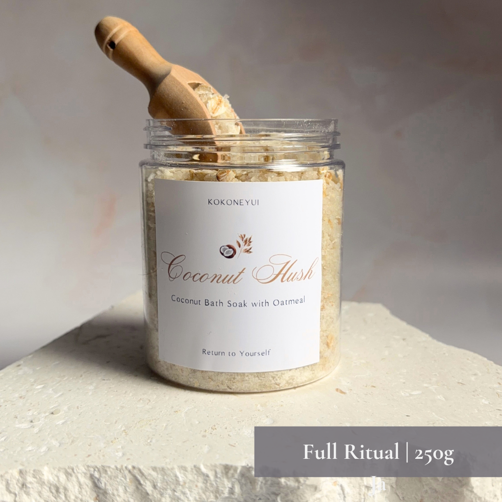 Coconut Hush Bath Soak | Coconut Milk, Oatmeal & Mineral Bath Salts