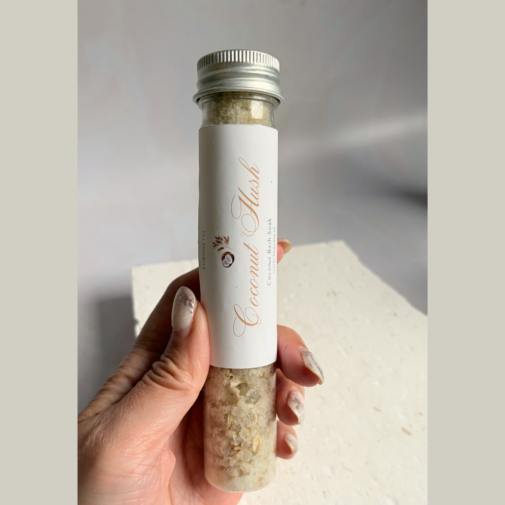 Coconut Hush Bath Soak | Coconut Milk, Oatmeal & Mineral Bath Salts