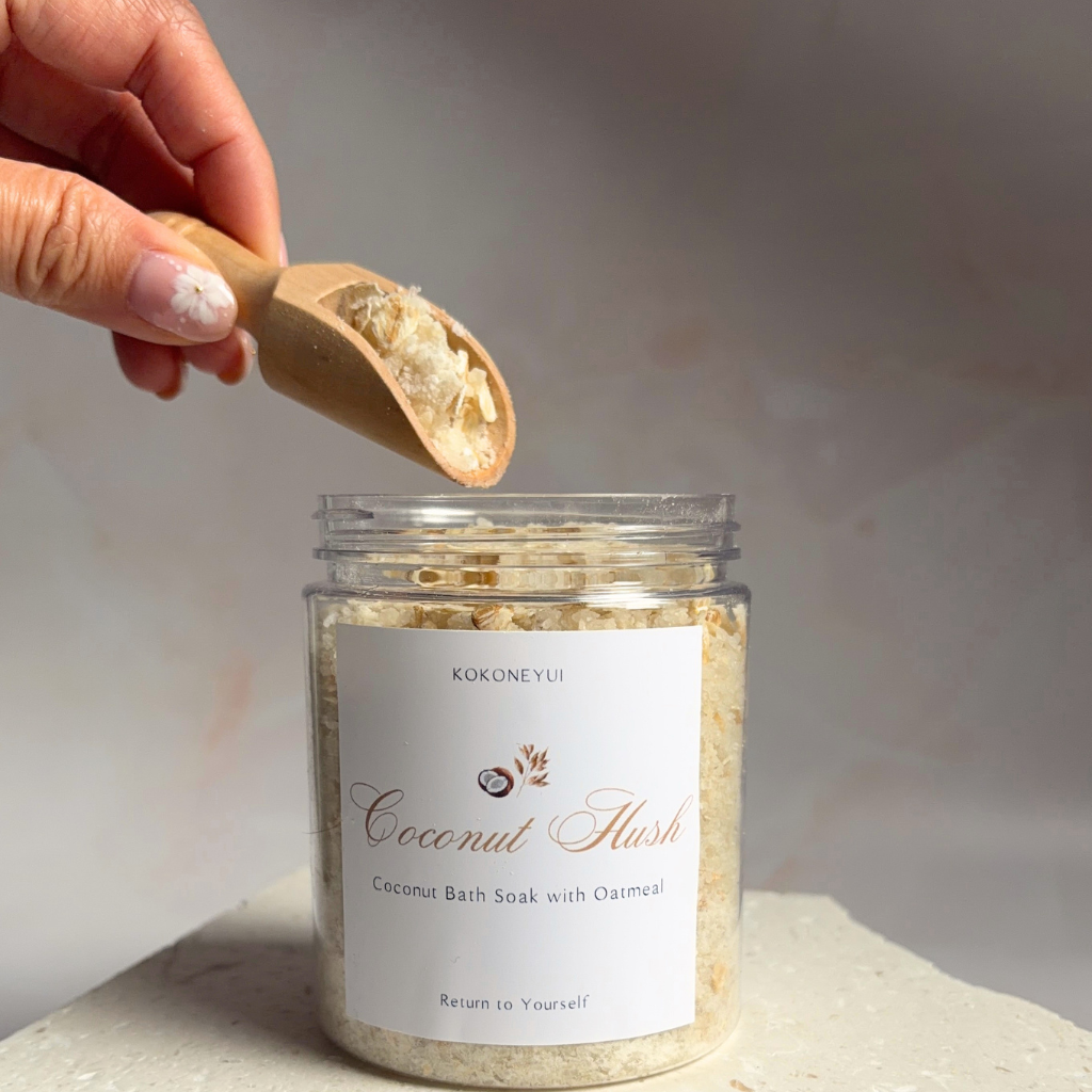 Coconut Hush Bath Soak | Coconut Milk, Oatmeal & Mineral Bath Salts