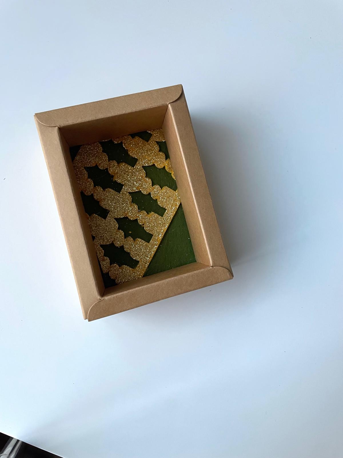 Little Elf on shelf in a keepsake box
