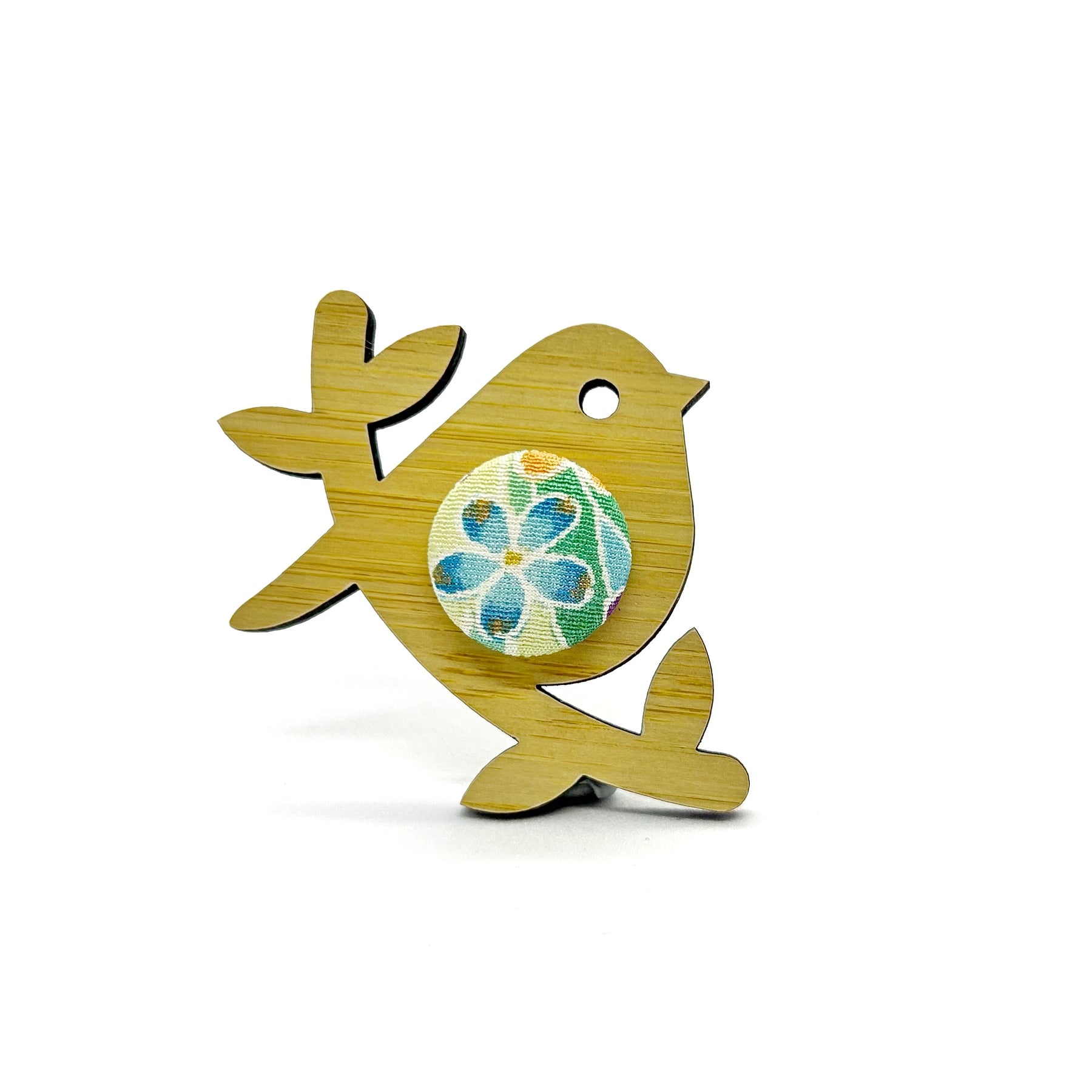 Kimono Brooches - Teapots and Birdies