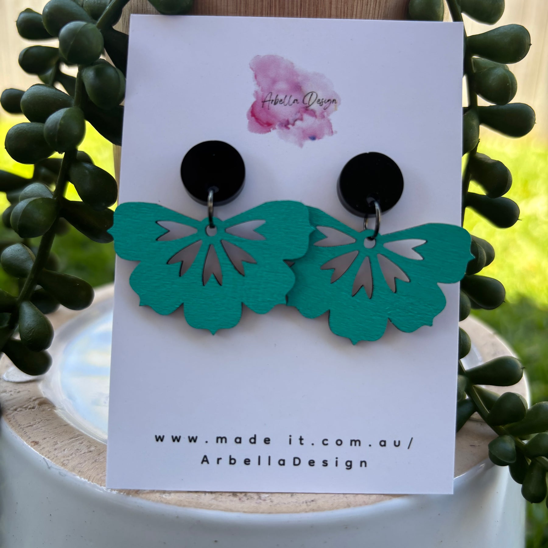 Wooden dangles