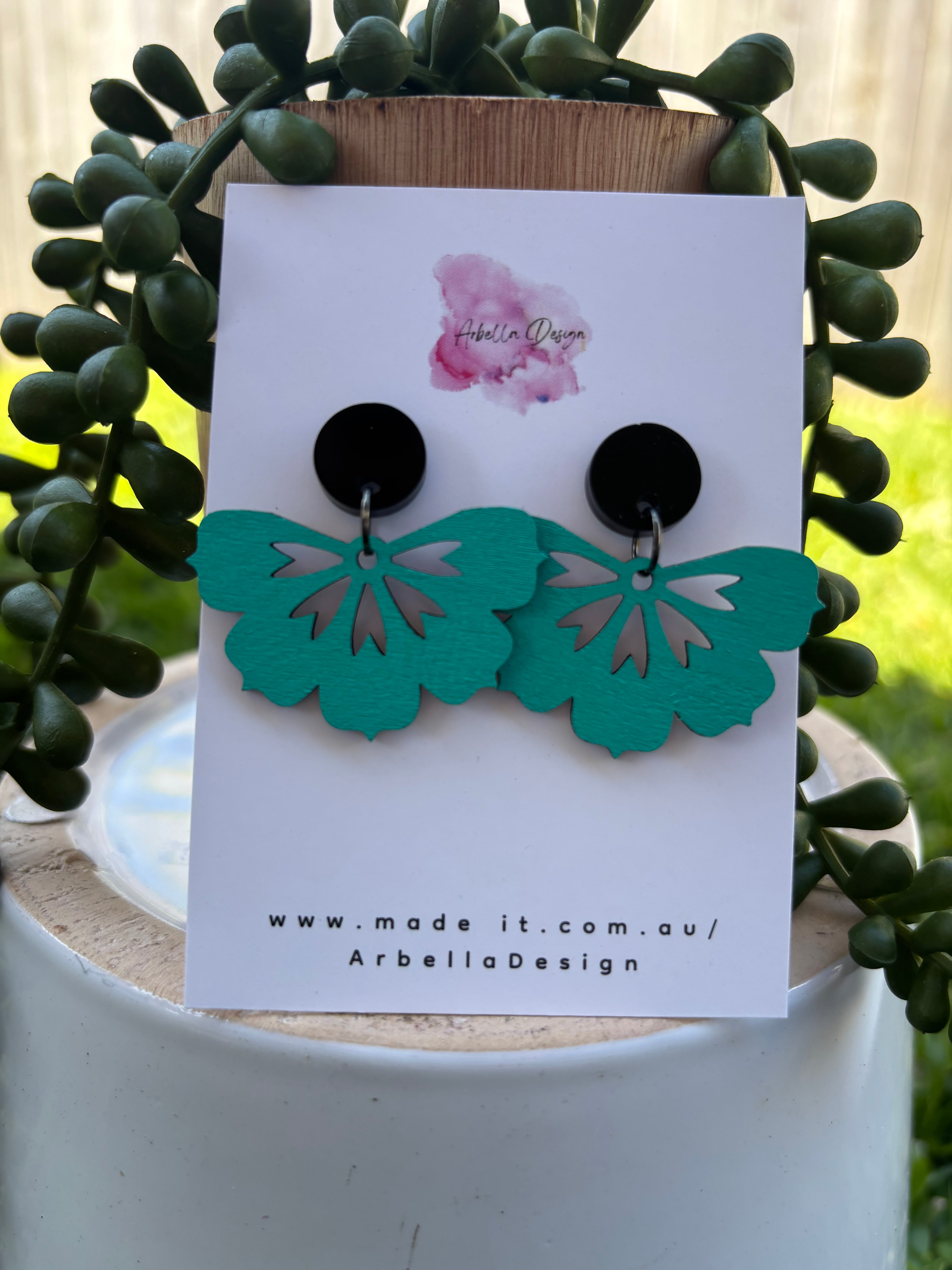 Wooden dangles