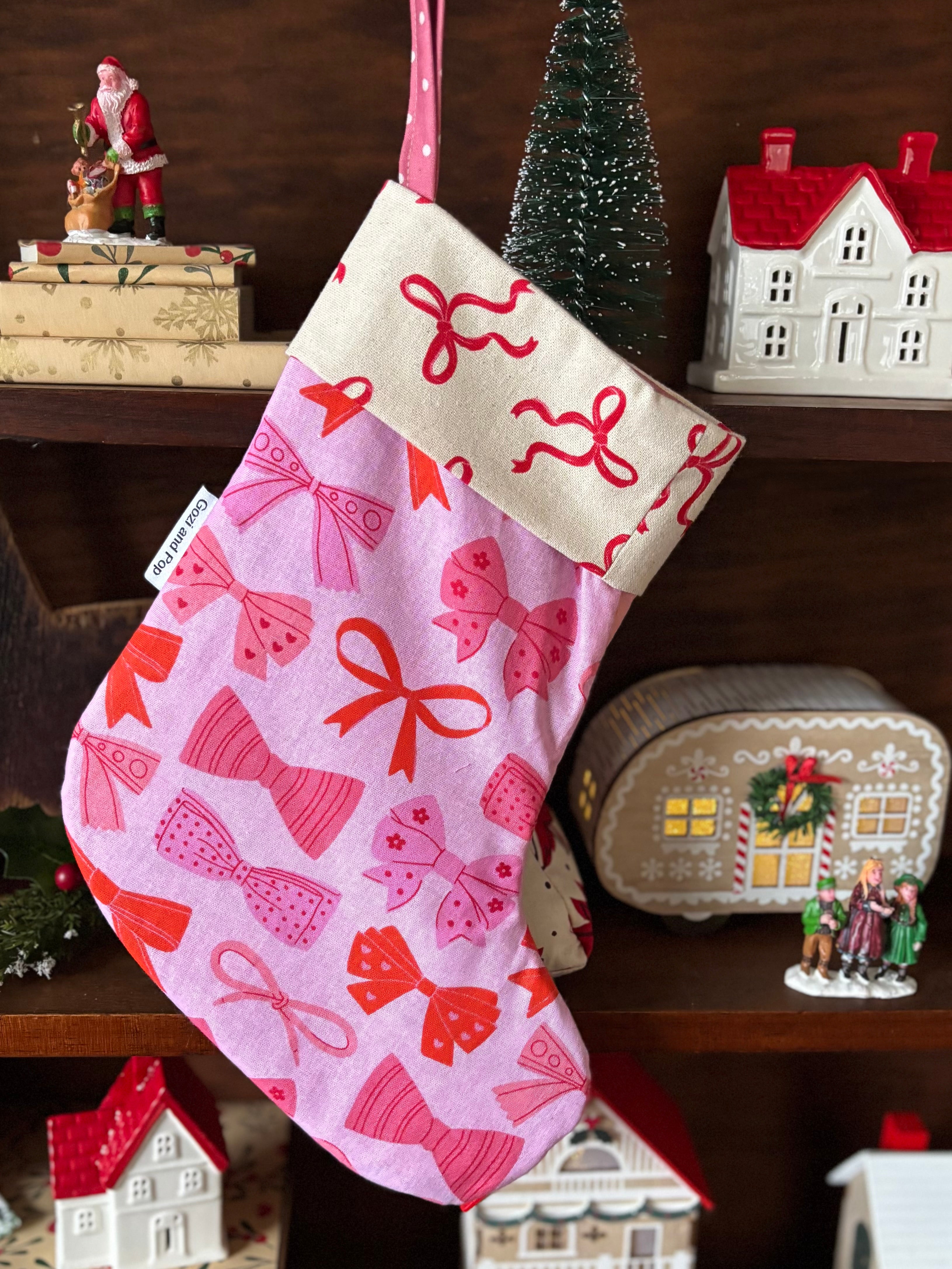 Christmas Santa Stocking Small Size