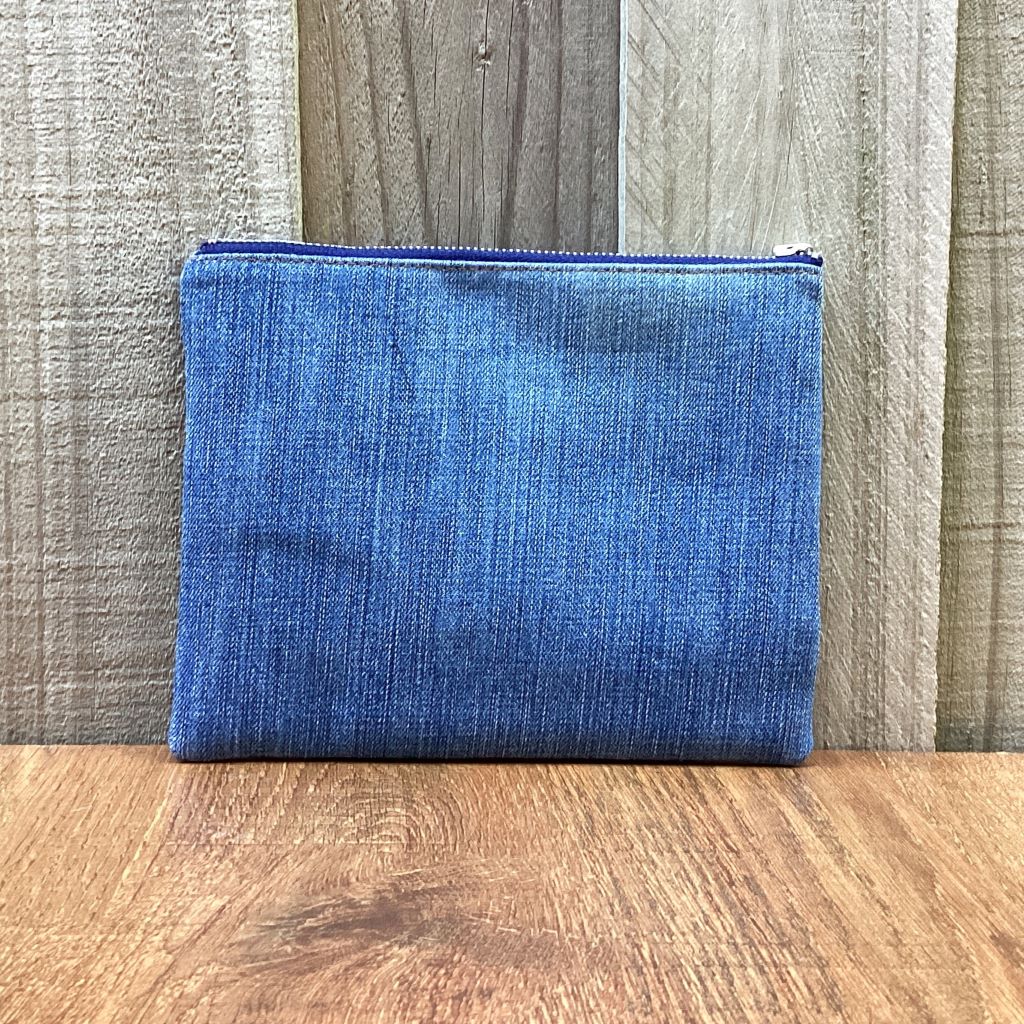 Handmade Upcycled Denim Purse – Jeans Pocket