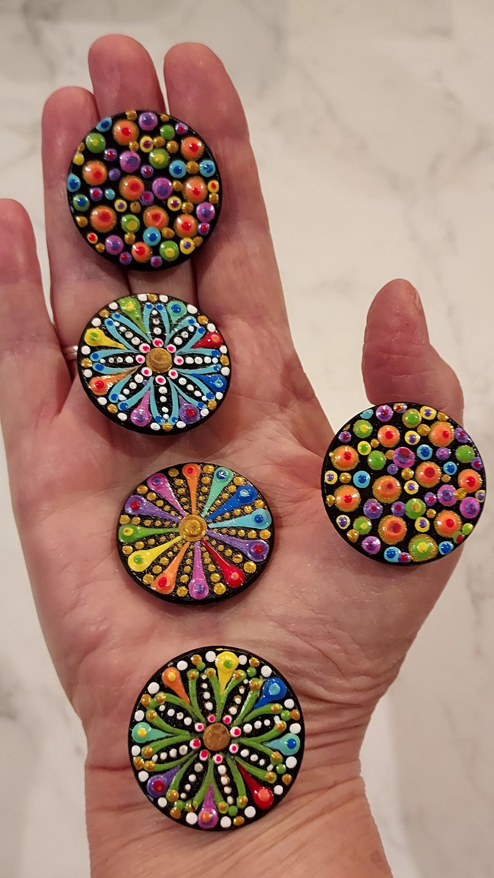 "For The Love of Dots" Fridge Magnets