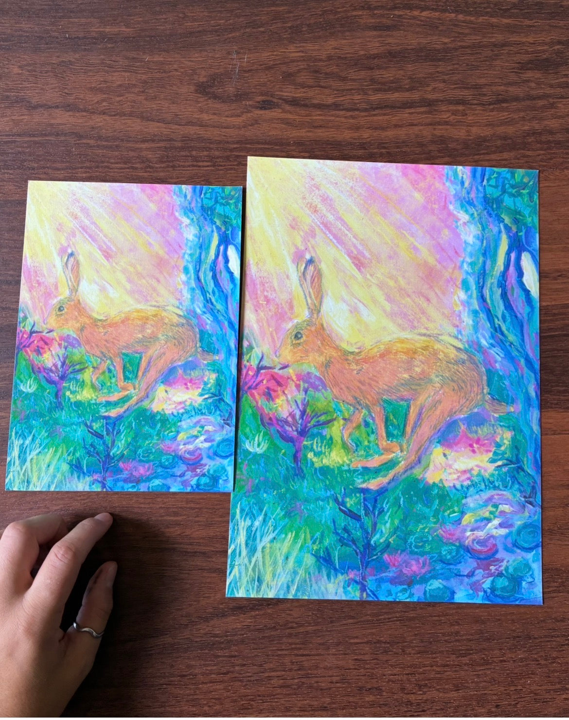 Whimsical Rabbit Print