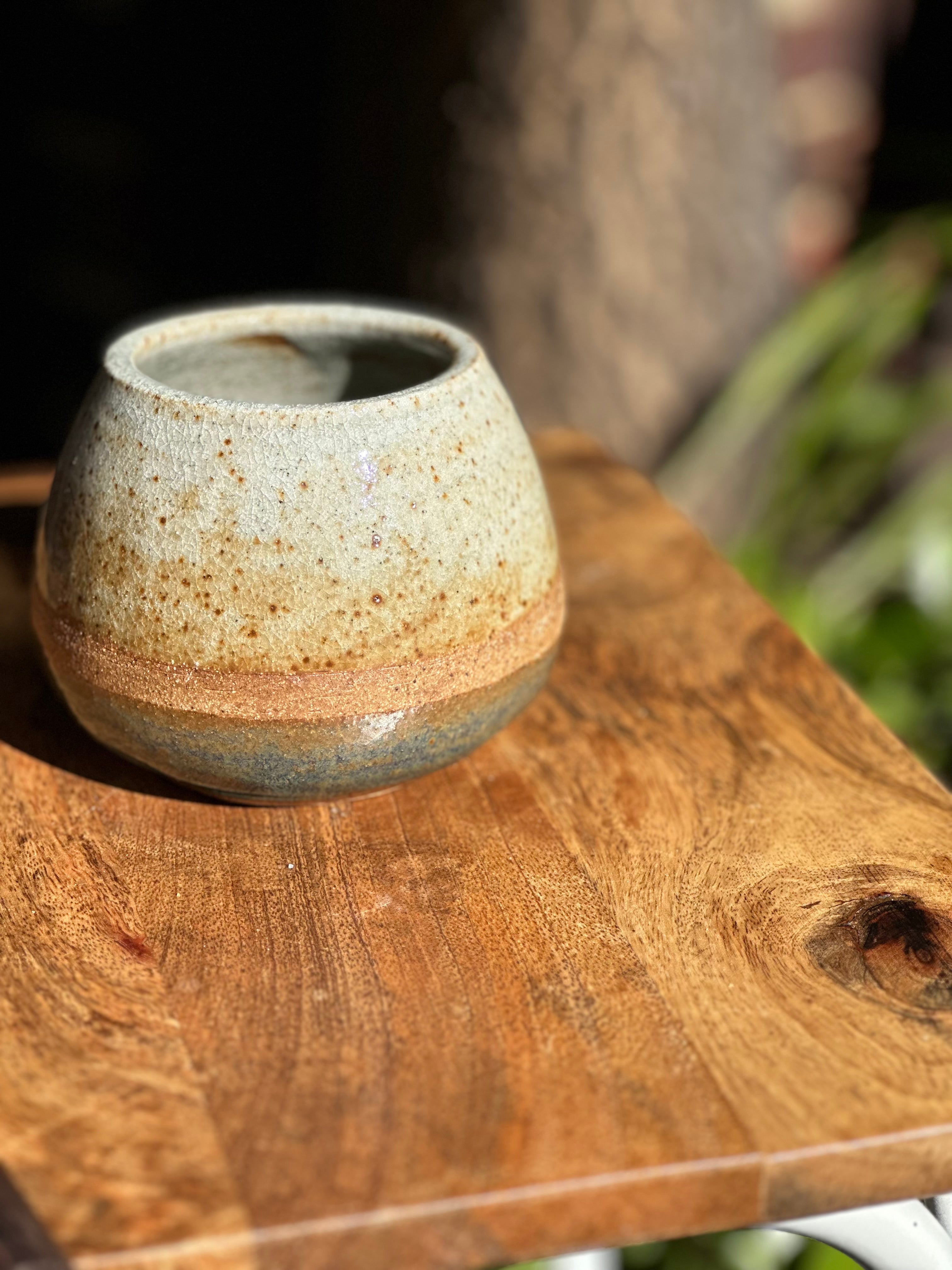 Lake Argyle Stoneware Vessel | Handmade Australian Pottery