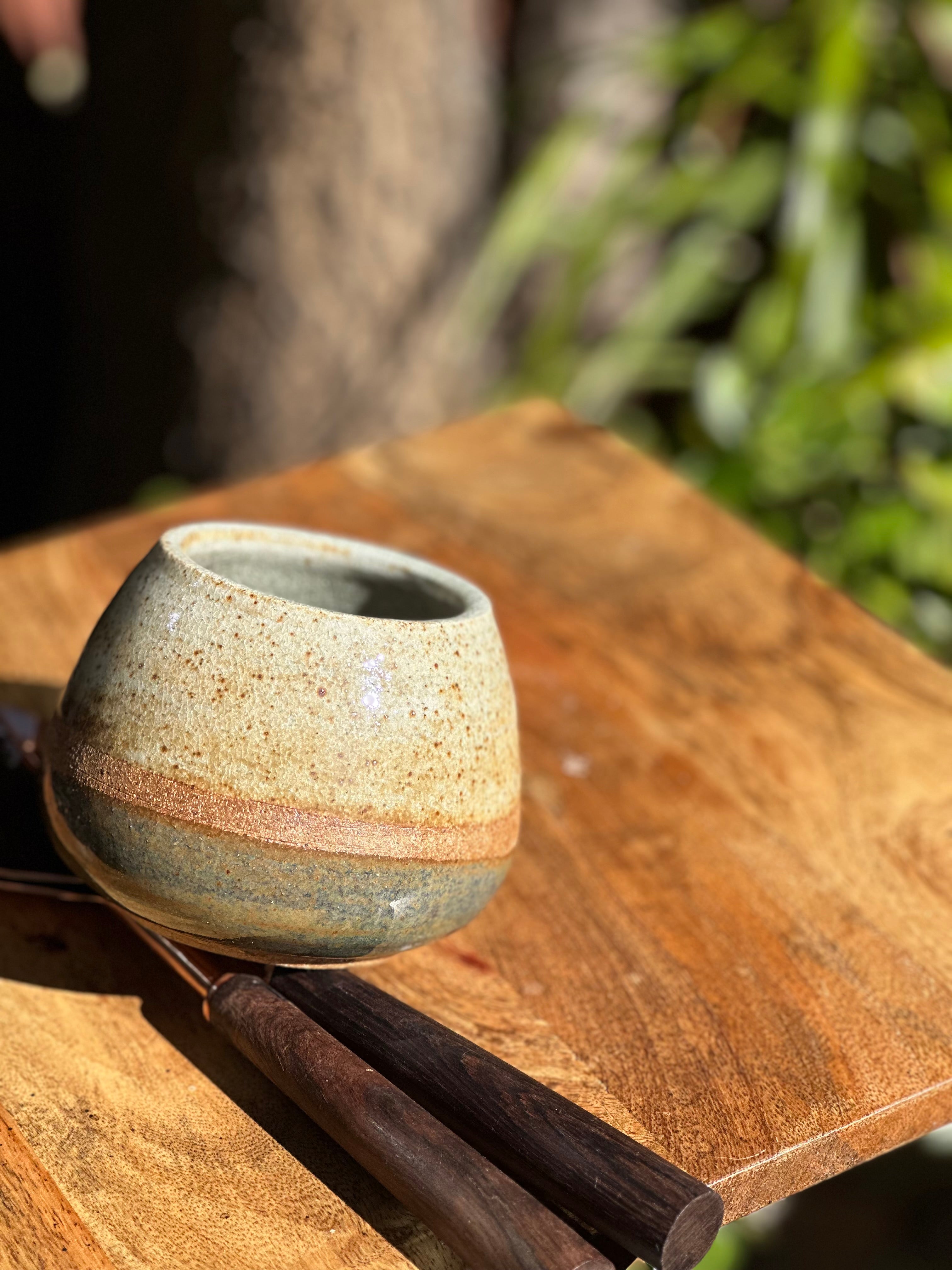 Lake Argyle Stoneware Vessel | Handmade Australian Pottery