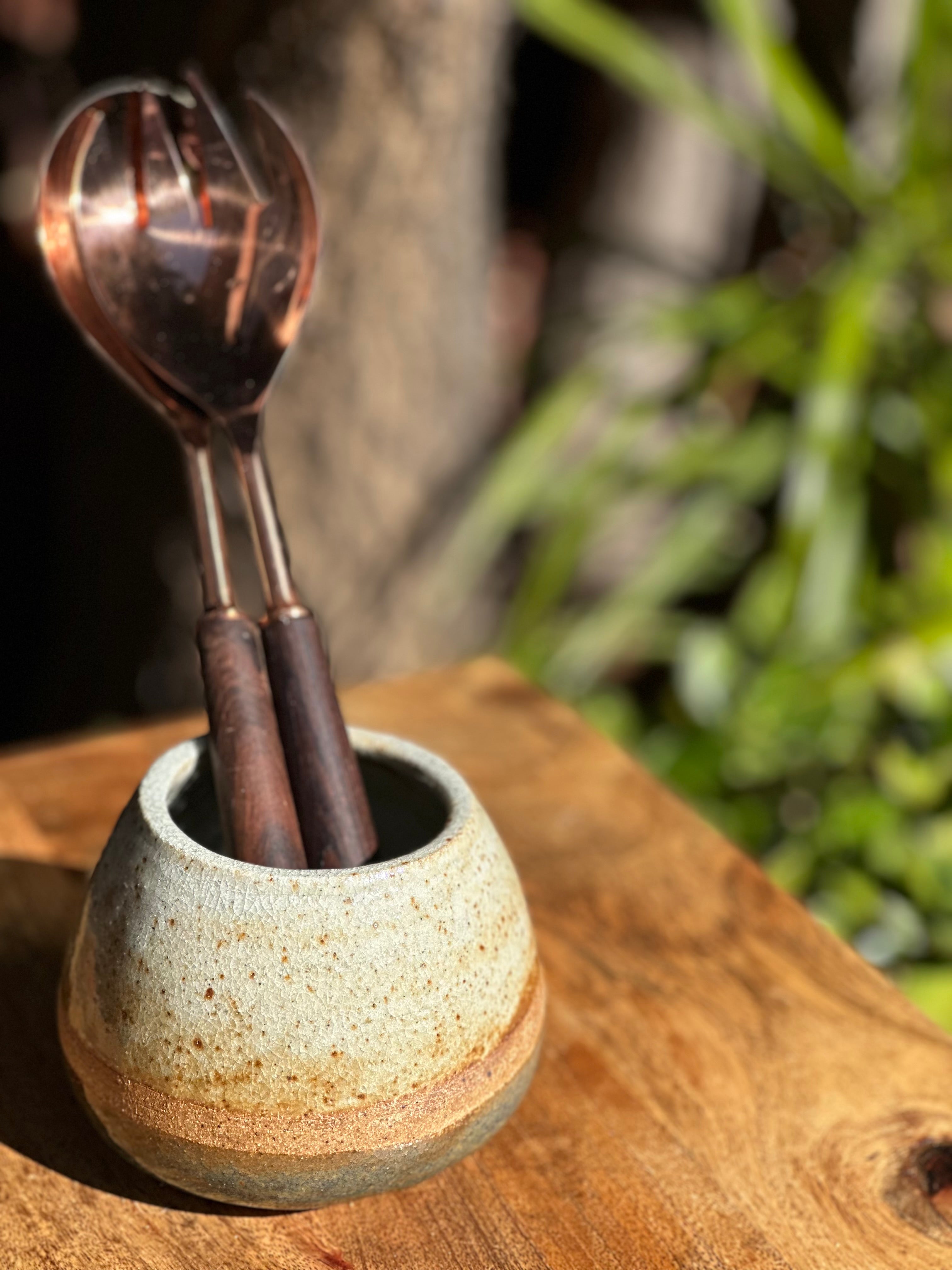 Lake Argyle Stoneware Vessel | Handmade Australian Pottery