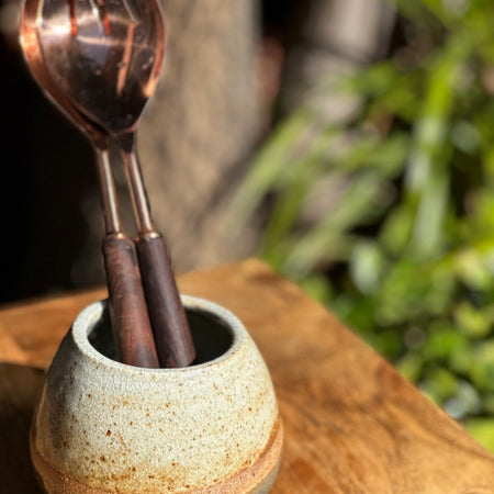 Lake Argyle Stoneware Vessel | Handmade Australian Pottery