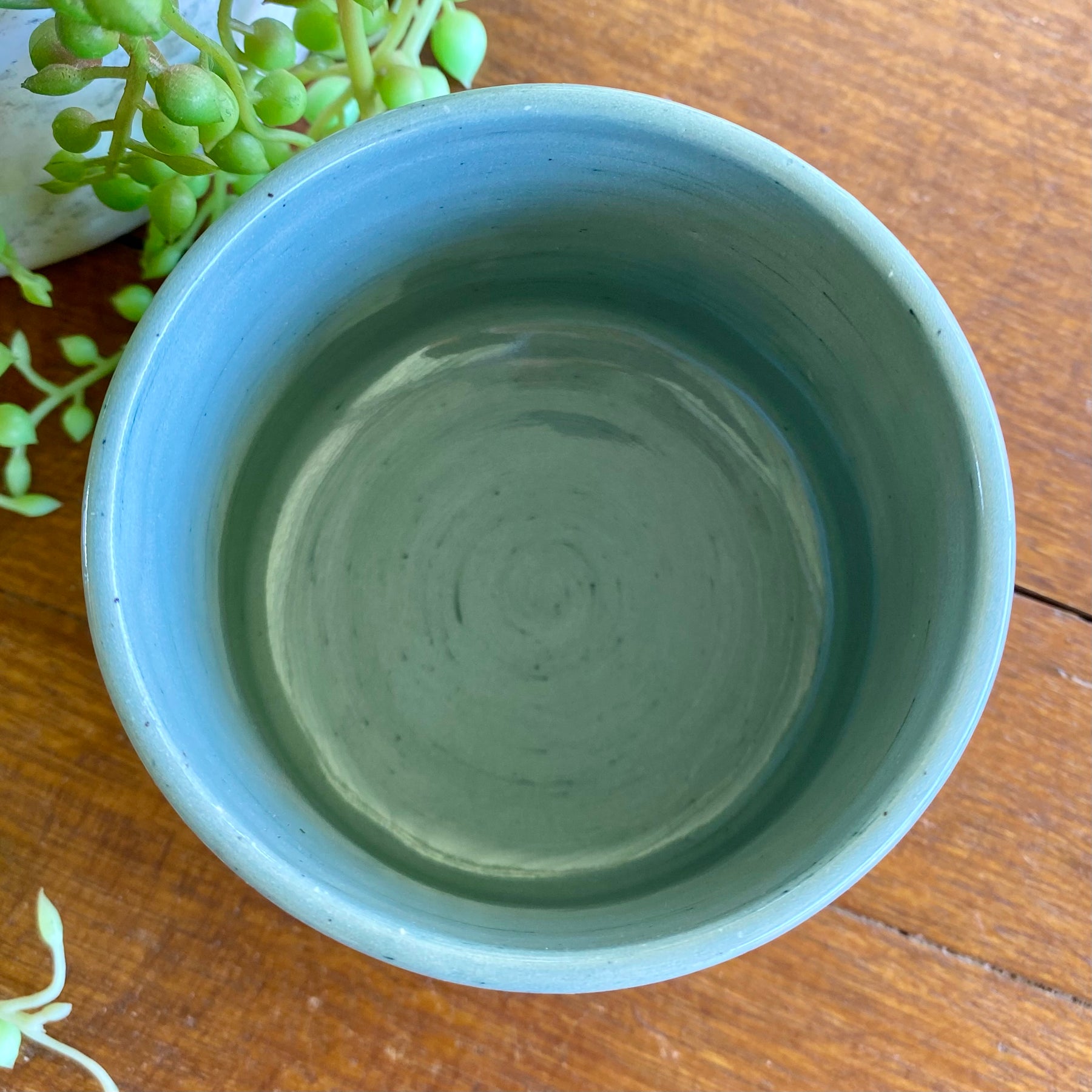 Marbled Effect Ceramic Latte Cup|Handmade Pottery