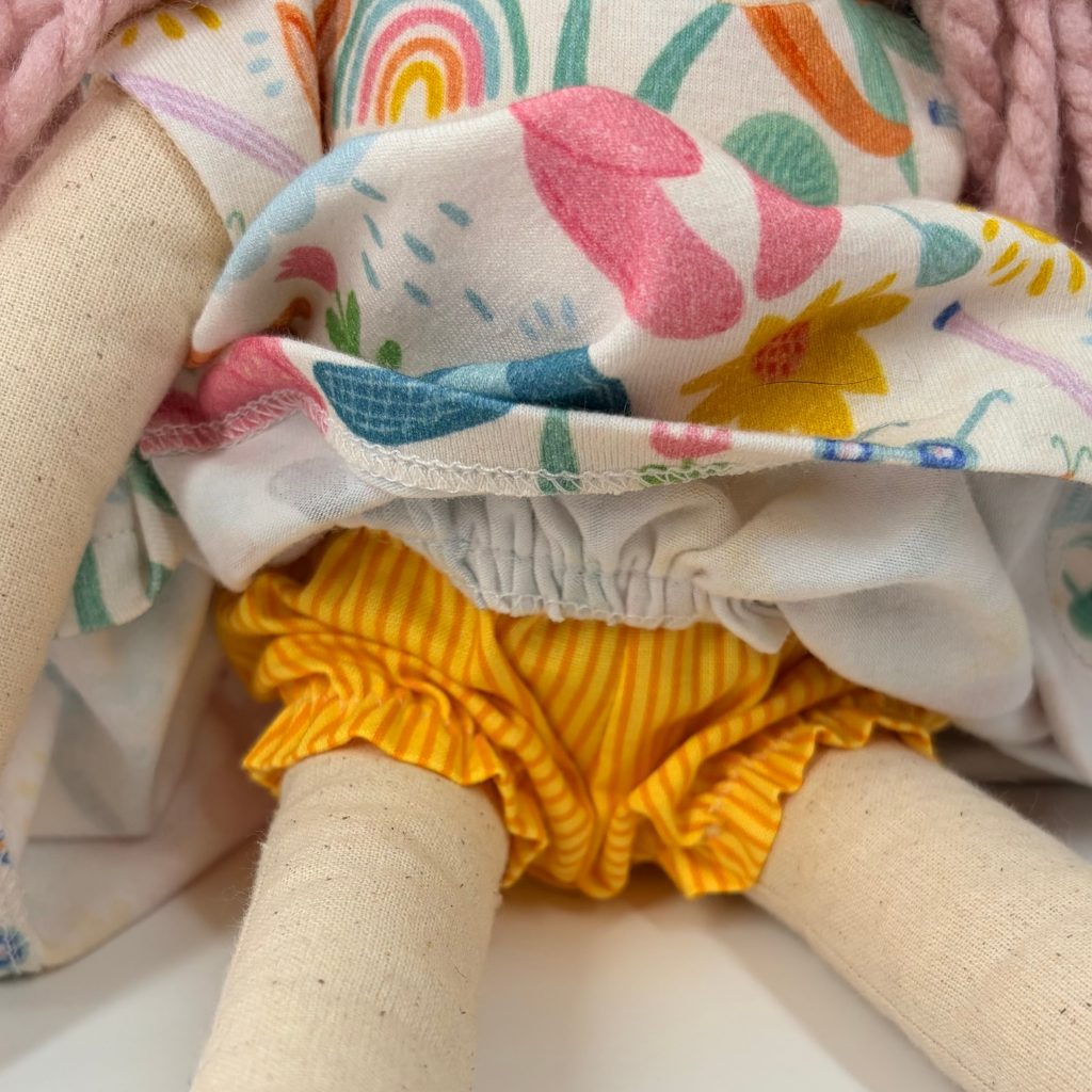 Handmade Fabric Doll (35cm)- Gracie