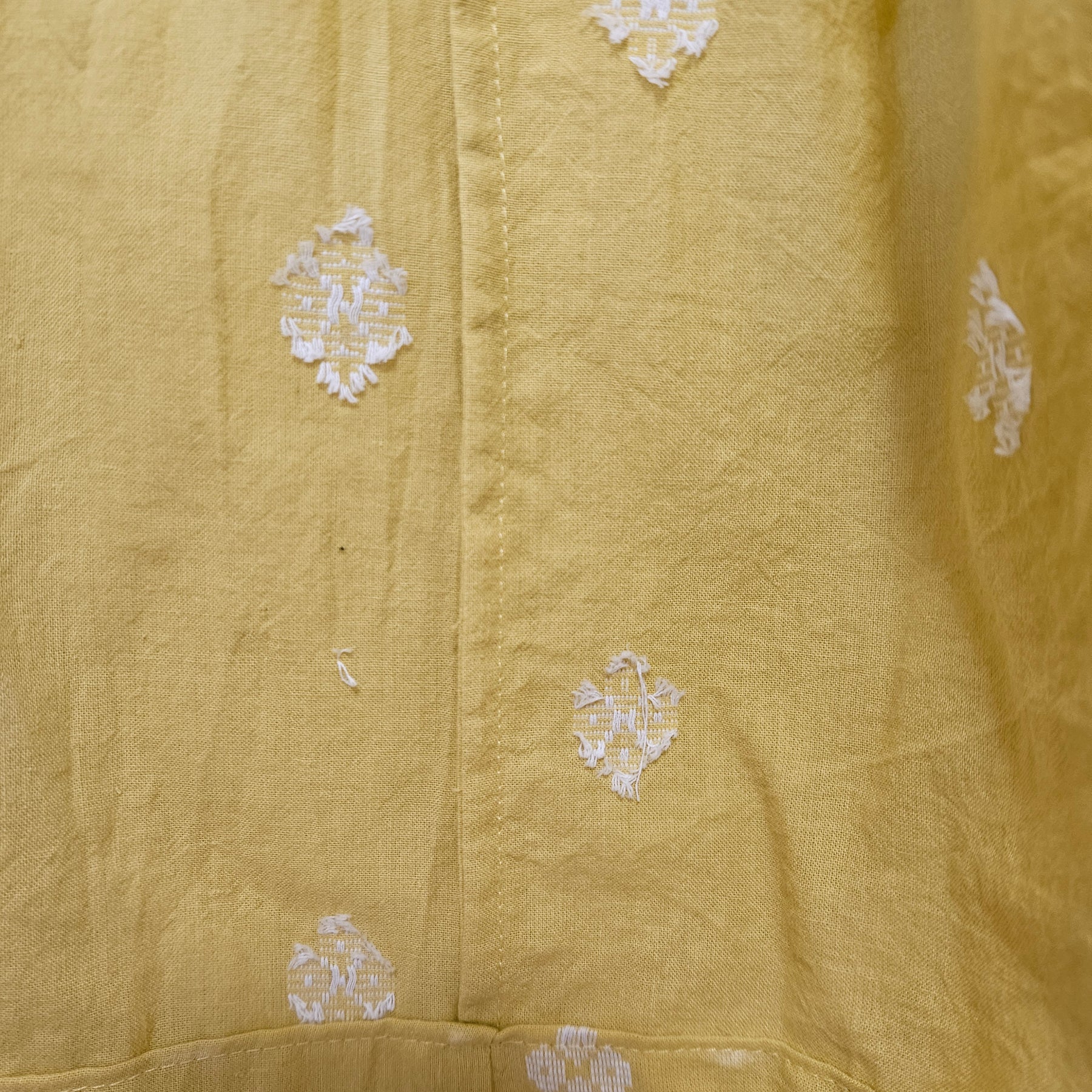 100% Cotton lightweight Dressing Gown in Lemon motif