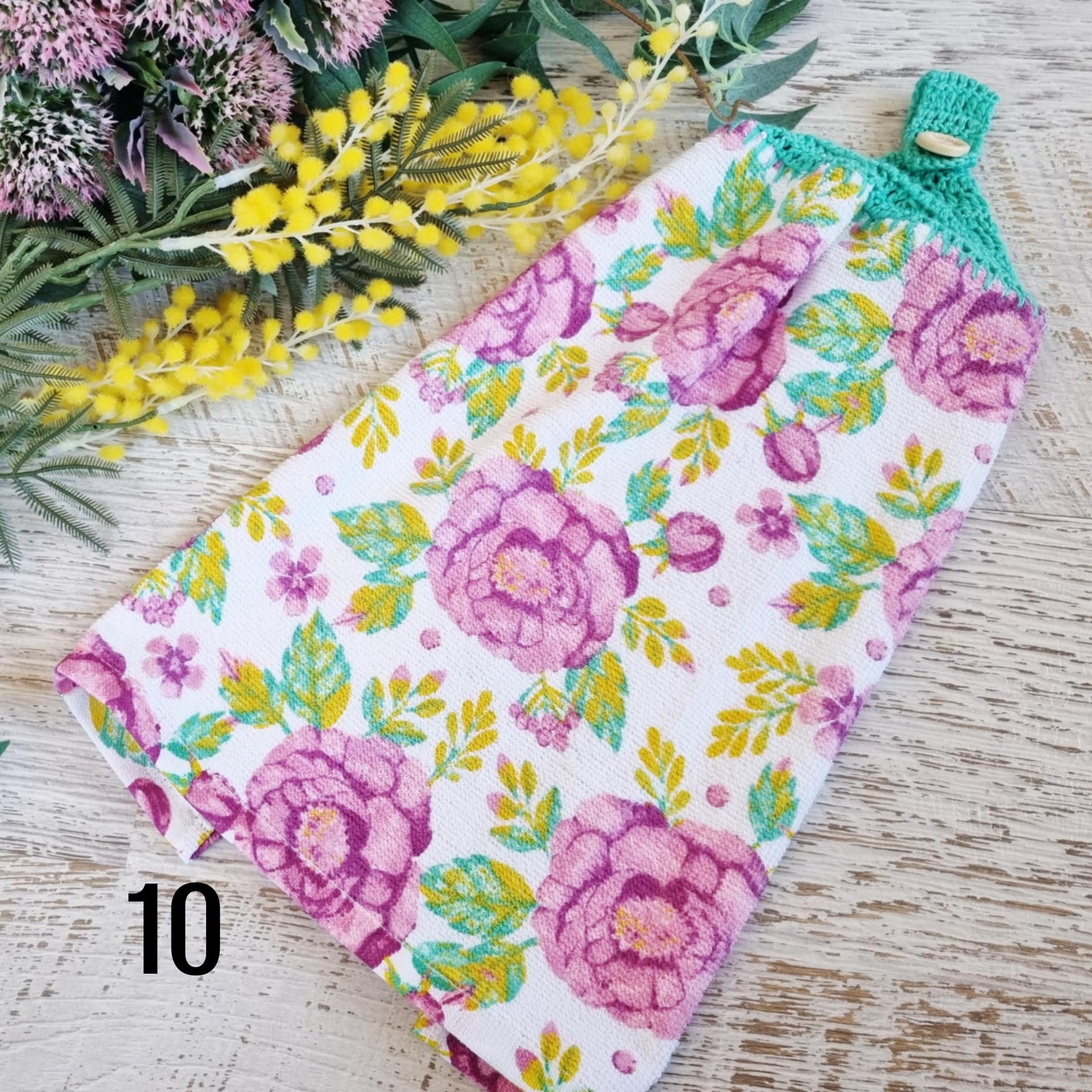 Kitchen Hand Towel | Hanging | Cotton | SINGLE LAYER | 9 Styles - 10-18