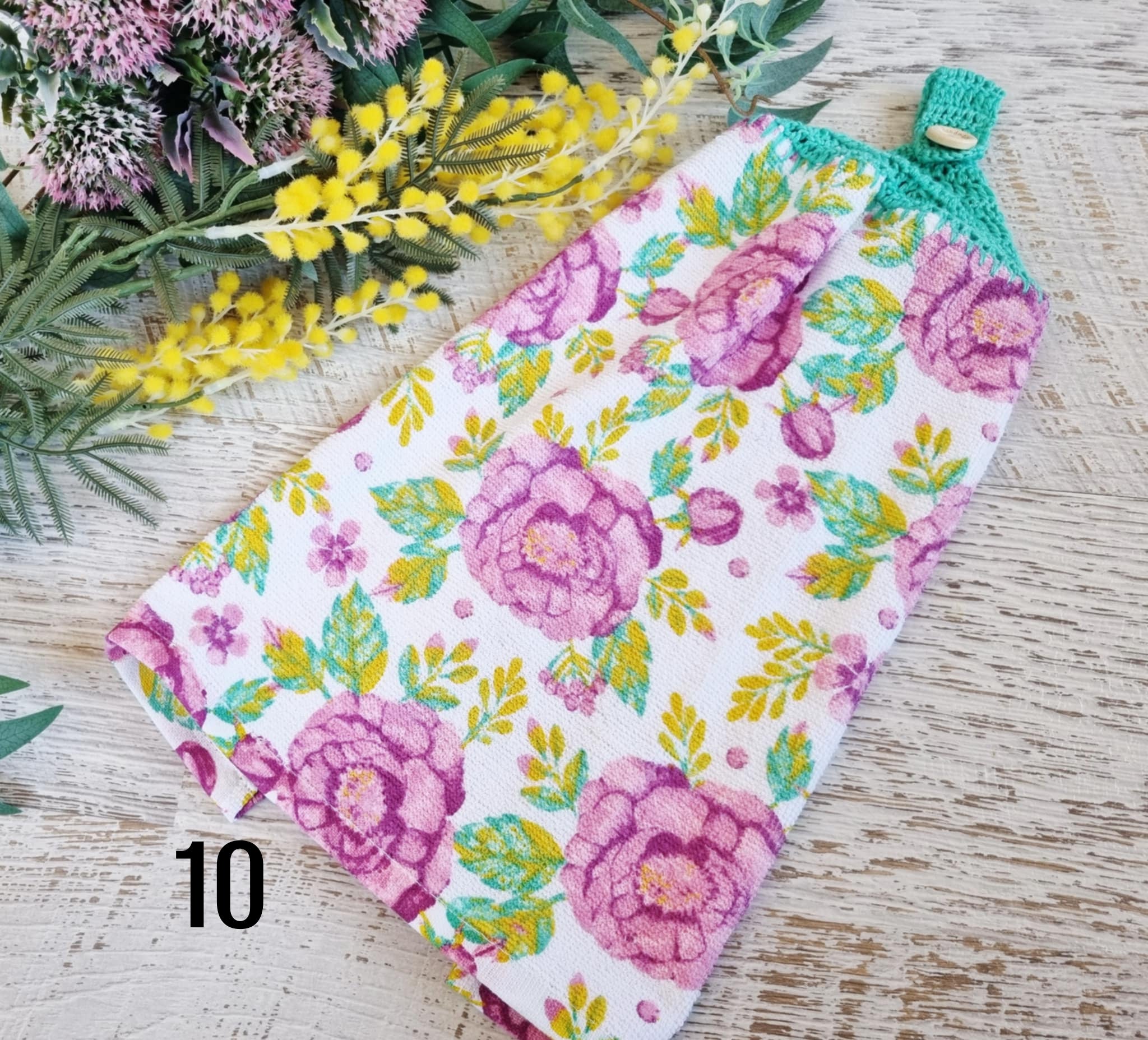 Kitchen Hand Towel | Hanging | Cotton | SINGLE LAYER | 9 Styles - 10-18