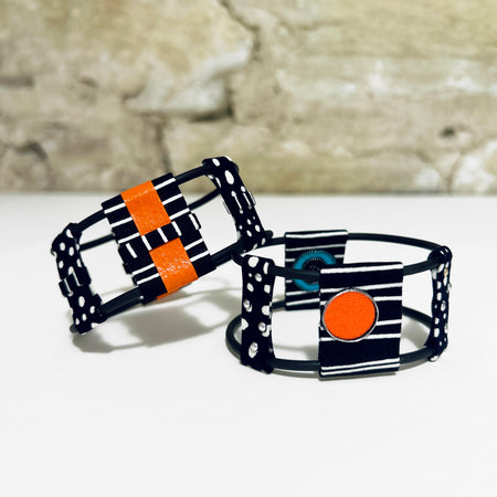 Bangles Funky Colourful Dot & Stripe Textiles