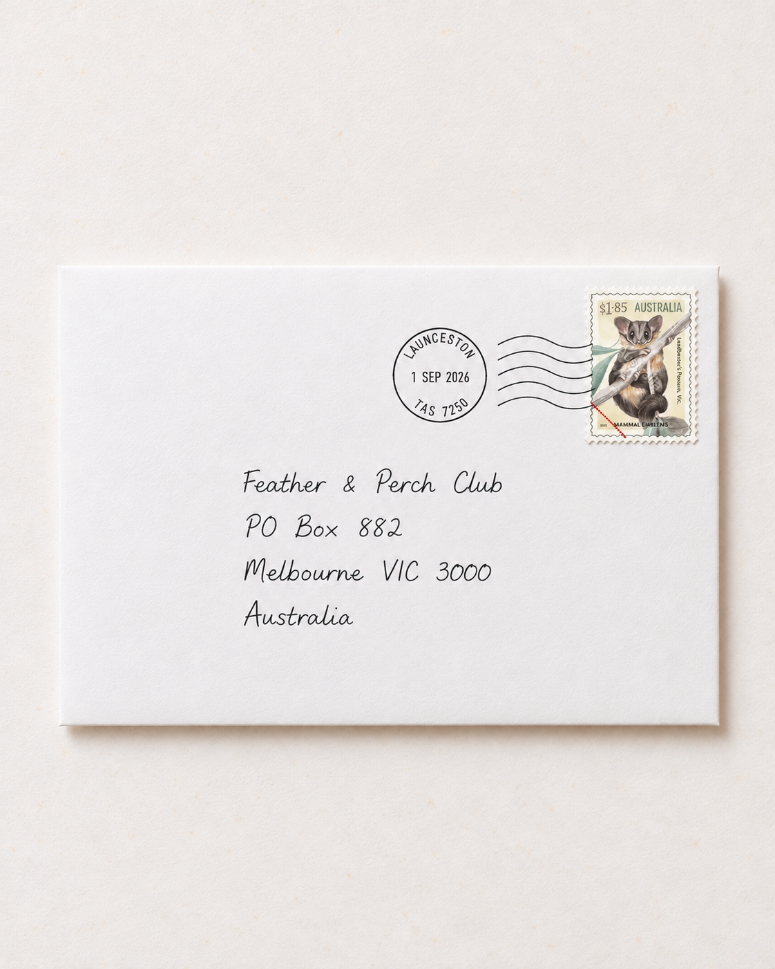 Superb Fairy-wren Australian Bird Art Postcard
