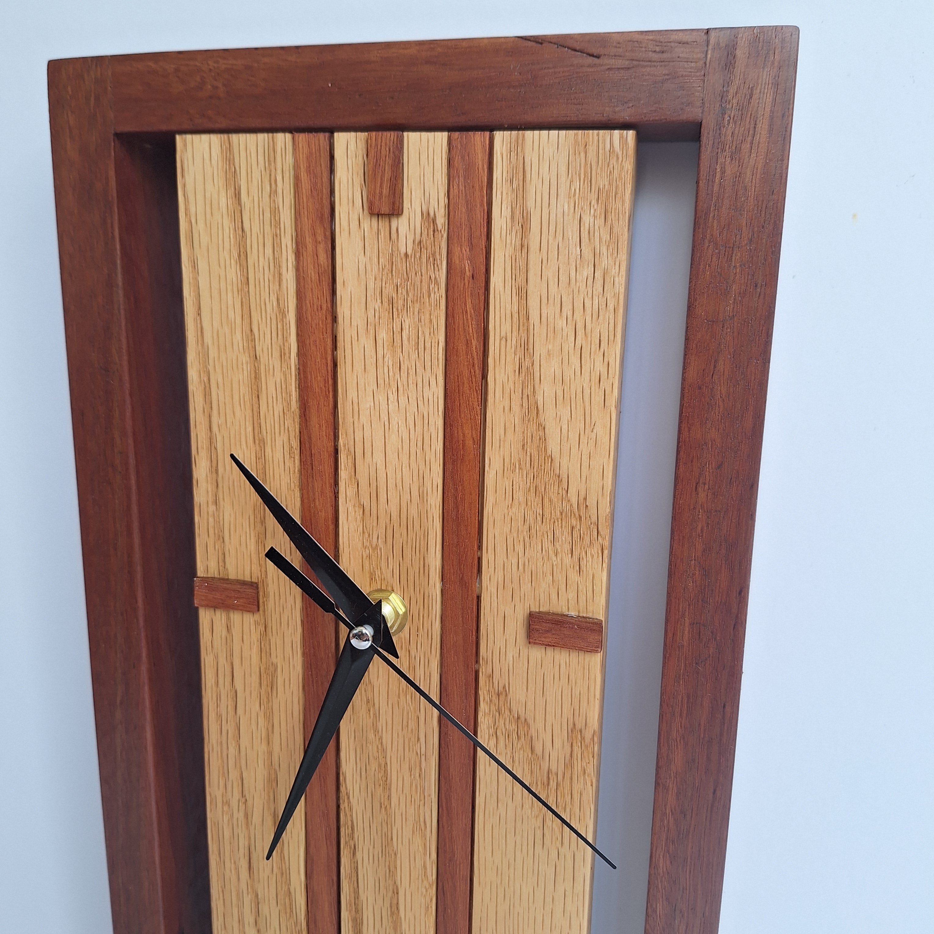 Stunning Timber Wall Clock