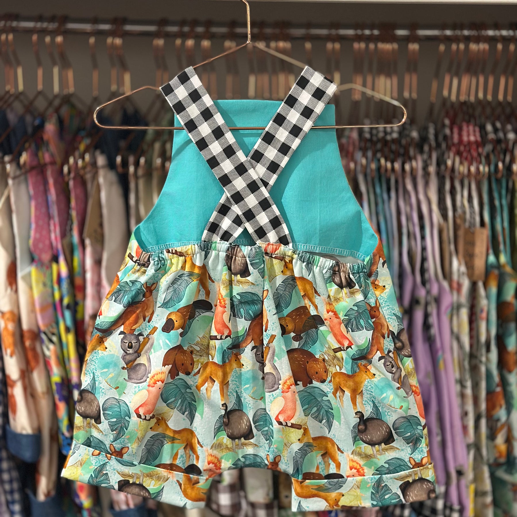 Aussie Animals Handmade Overalls/ Australiana Collection