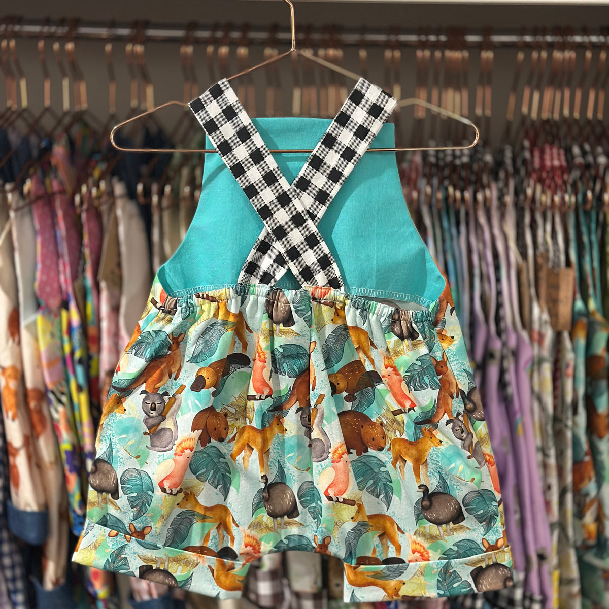 Aussie Animals Handmade Overalls/ Australiana Collection