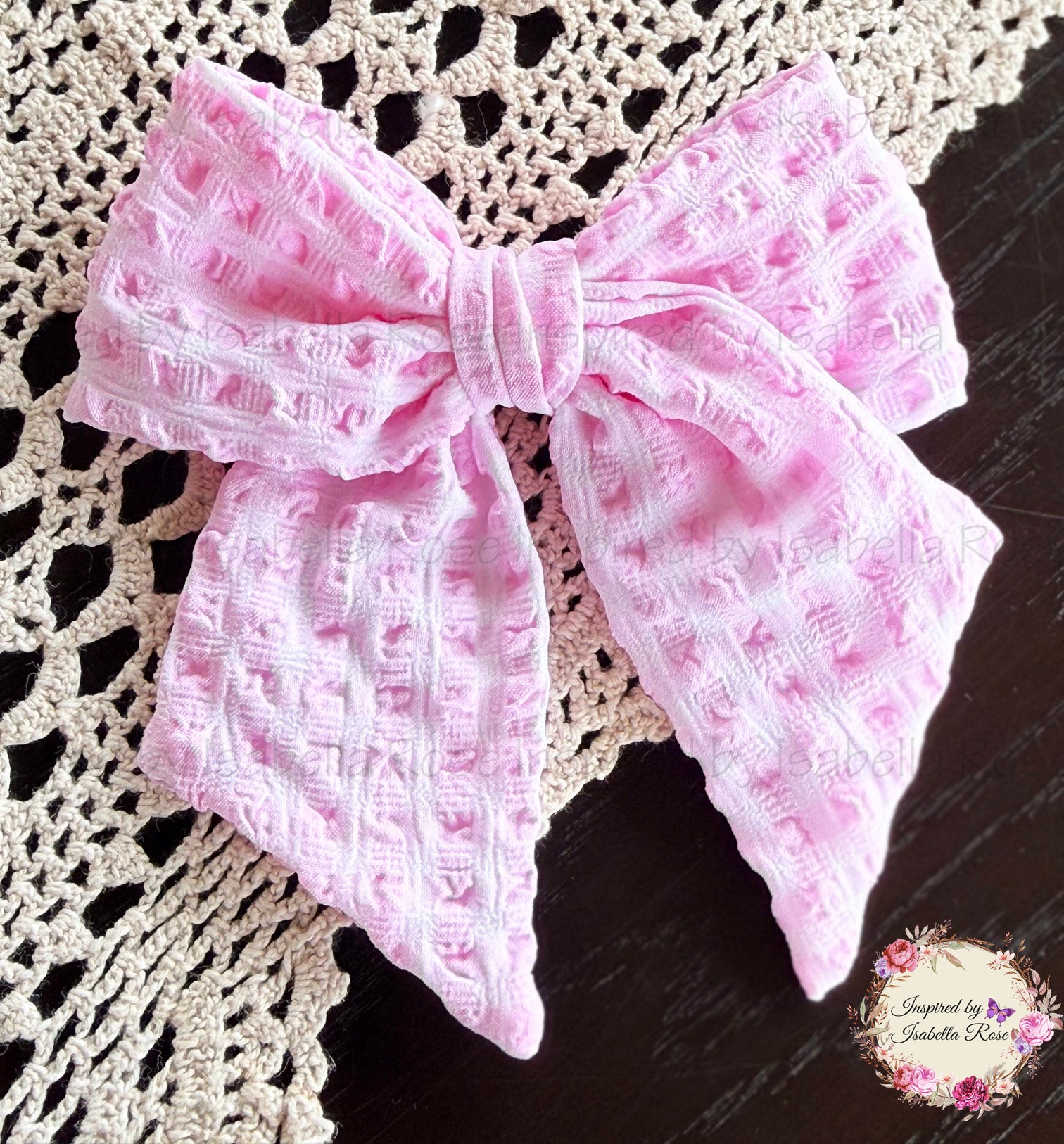 Cotton fabric Bows, Hair Clips, Baby Headbands, Ready to post