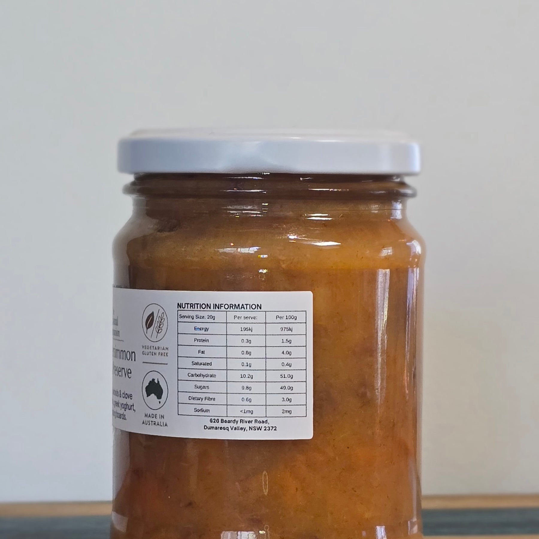Honeyed Persimmon & Walnut Preserve