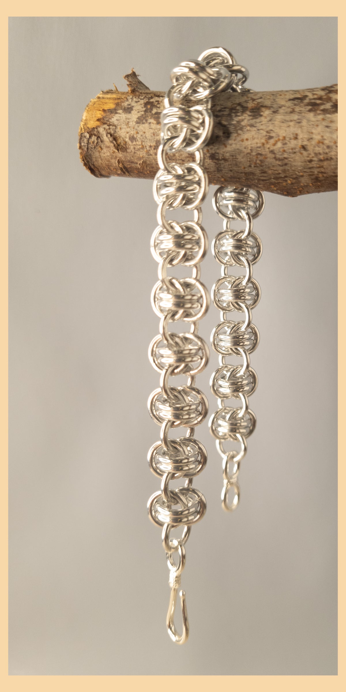 Chainmaille Barrel Weave Bracelet