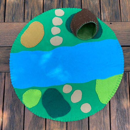 Play Felt Mat Small - Explore the outdoors #4