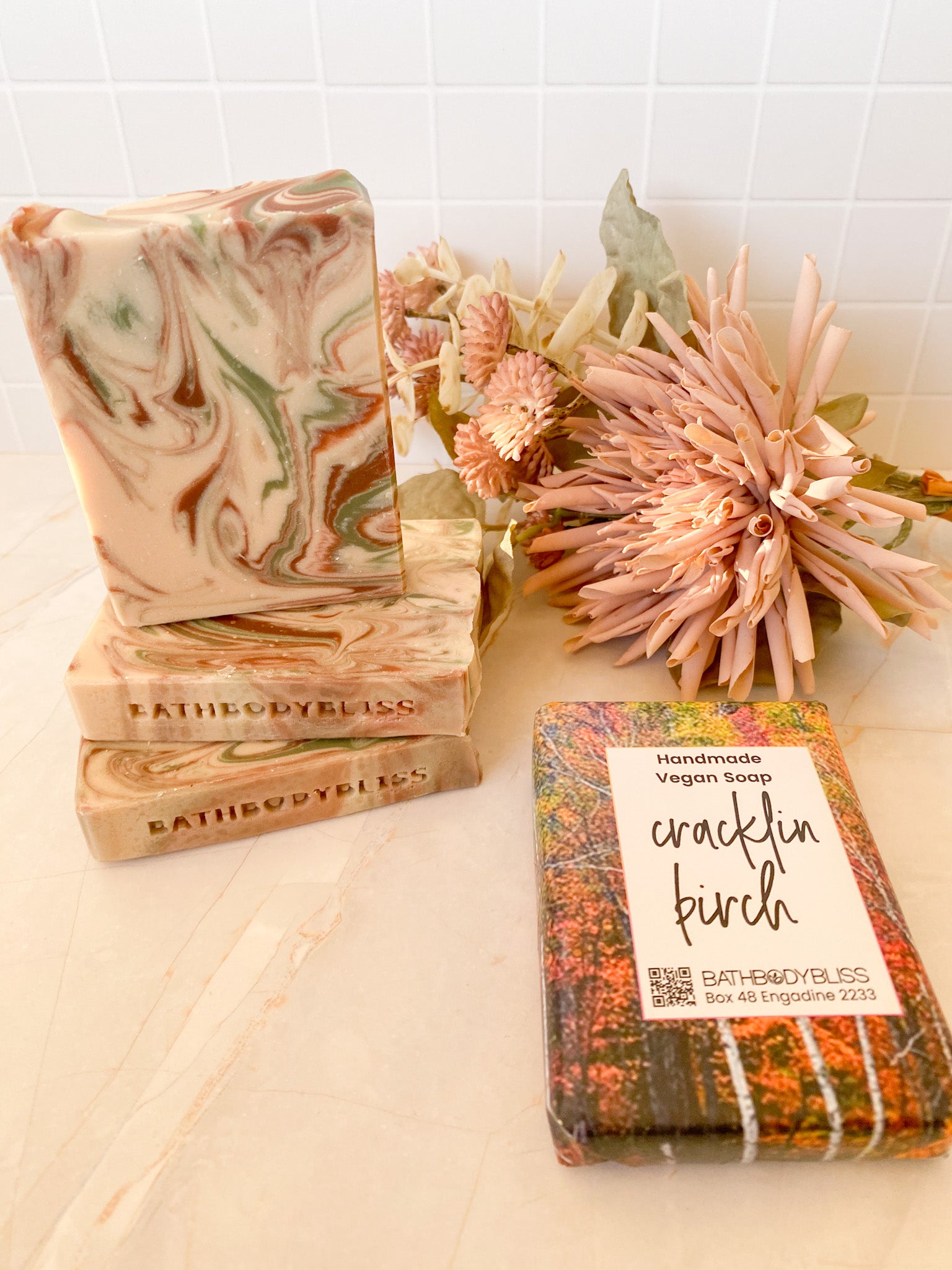 Cracklin' Birch - Handmade Vegan Fragranced Soap