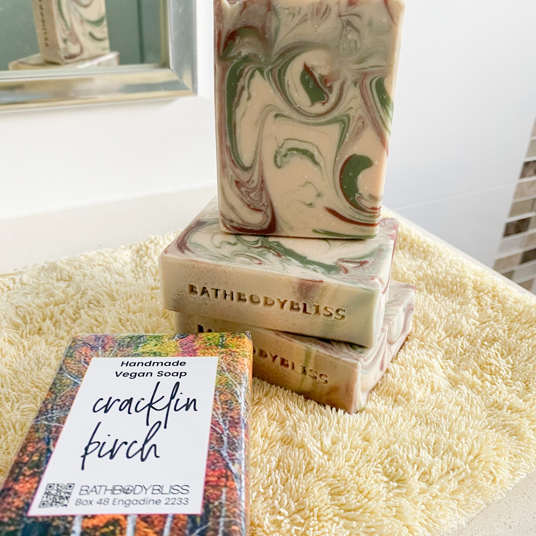 Cracklin' Birch - Handmade Vegan Fragranced Soap