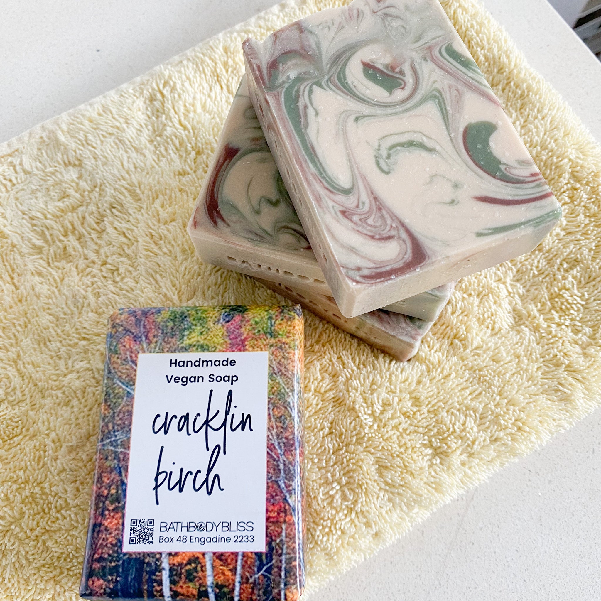 Cracklin' Birch - Handmade Vegan Fragranced Soap