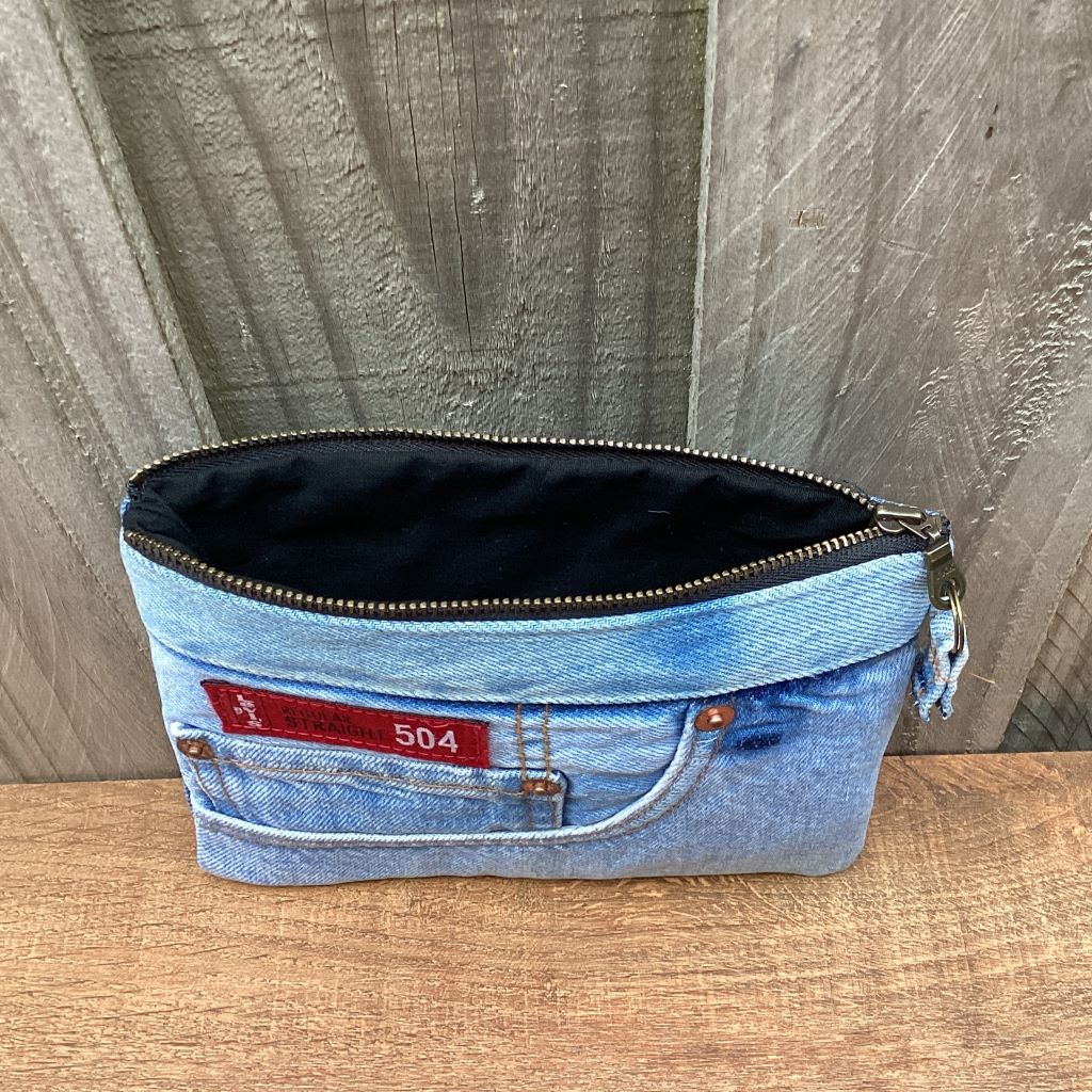 Handmade Upcycled Denim Purse – Levi’s Pocket