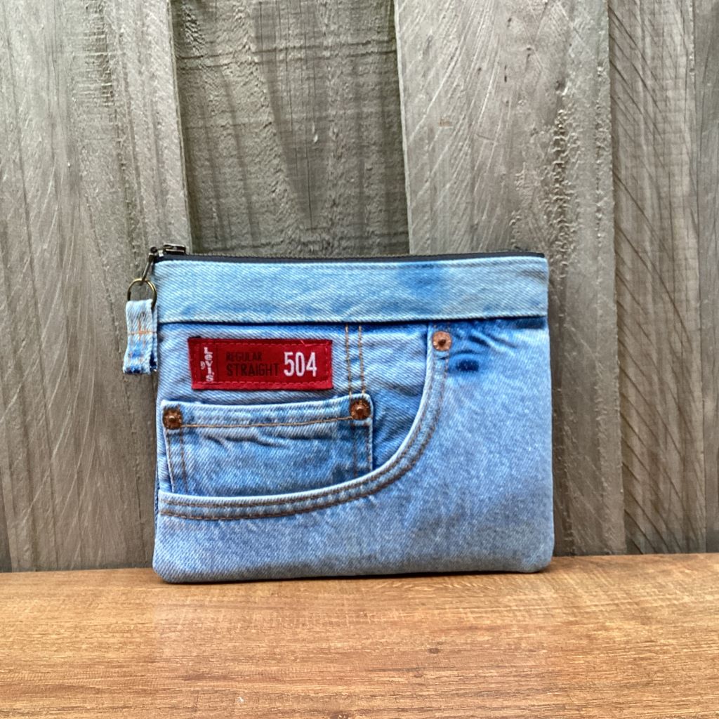 Handmade Upcycled Denim Purse – Levi’s Pocket